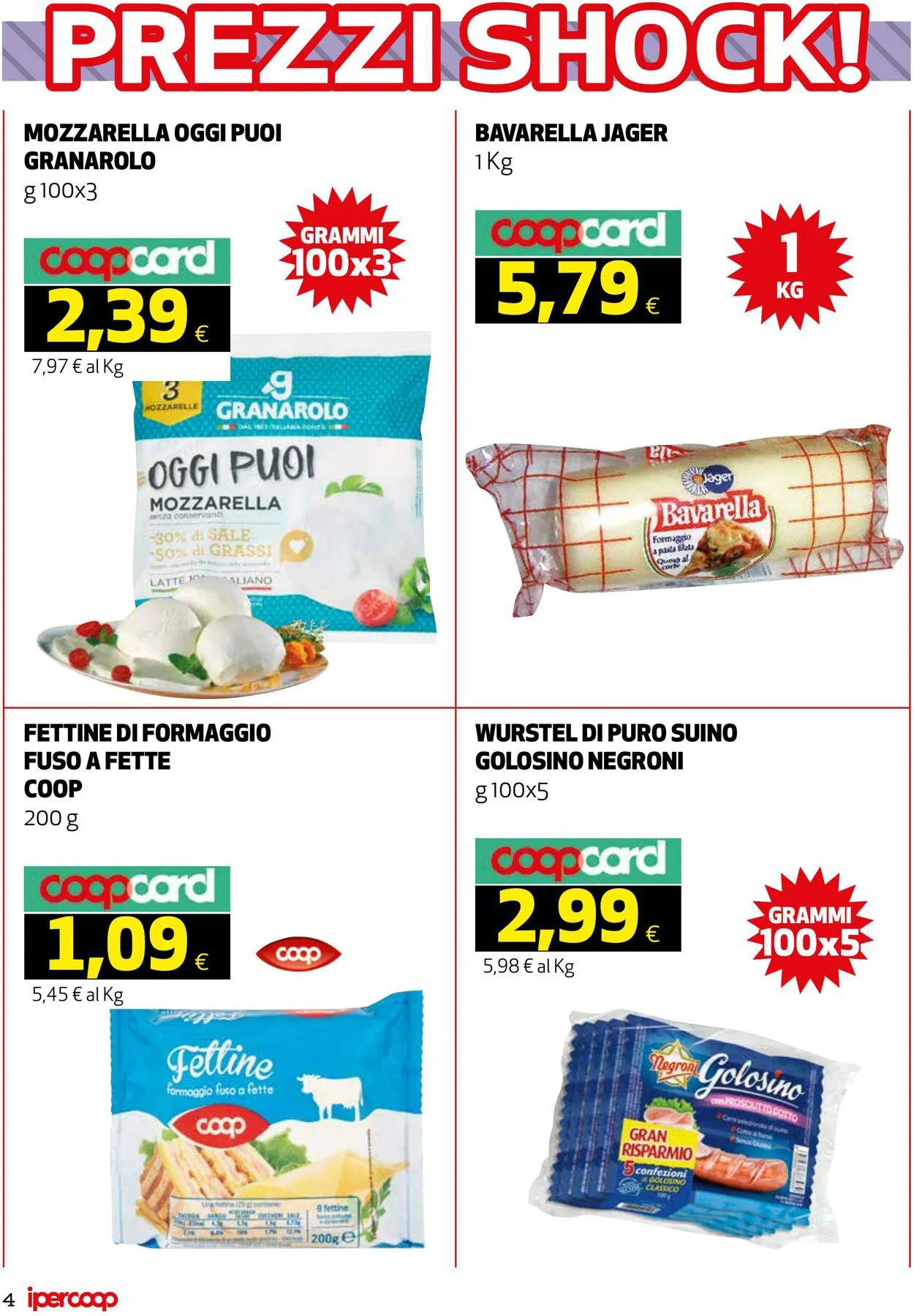 Coop Volantino attuale da 13 ottobre a 24 ottobre di 2023 - Pagina del volantino 4