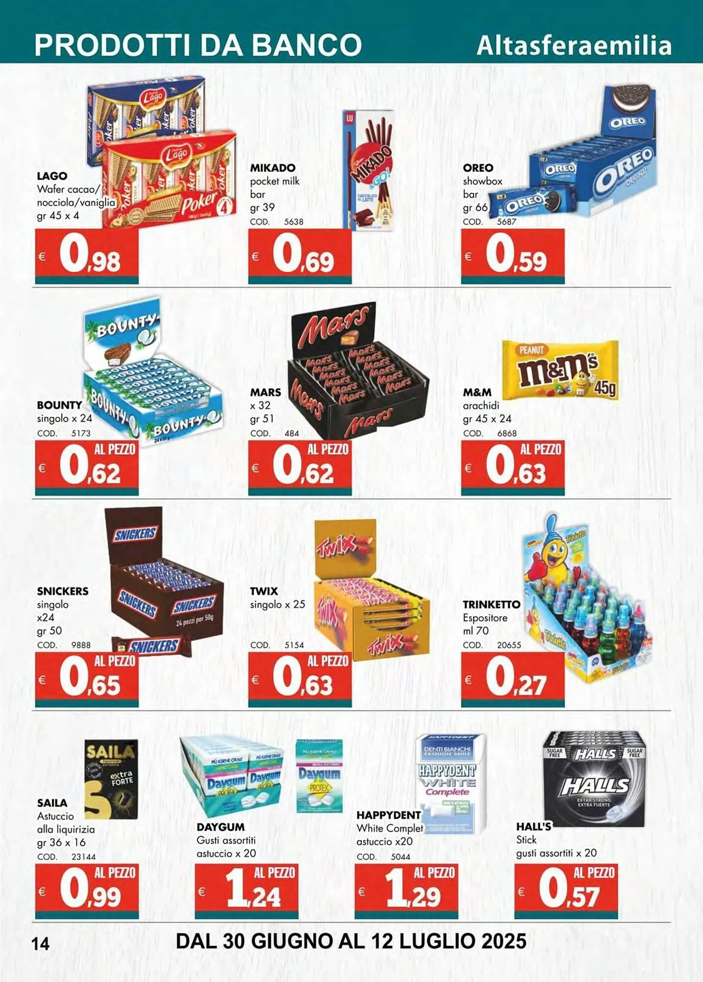Volantino Altasfera da 30 giugno a 12 luglio di 2025 - Pagina del volantino 14