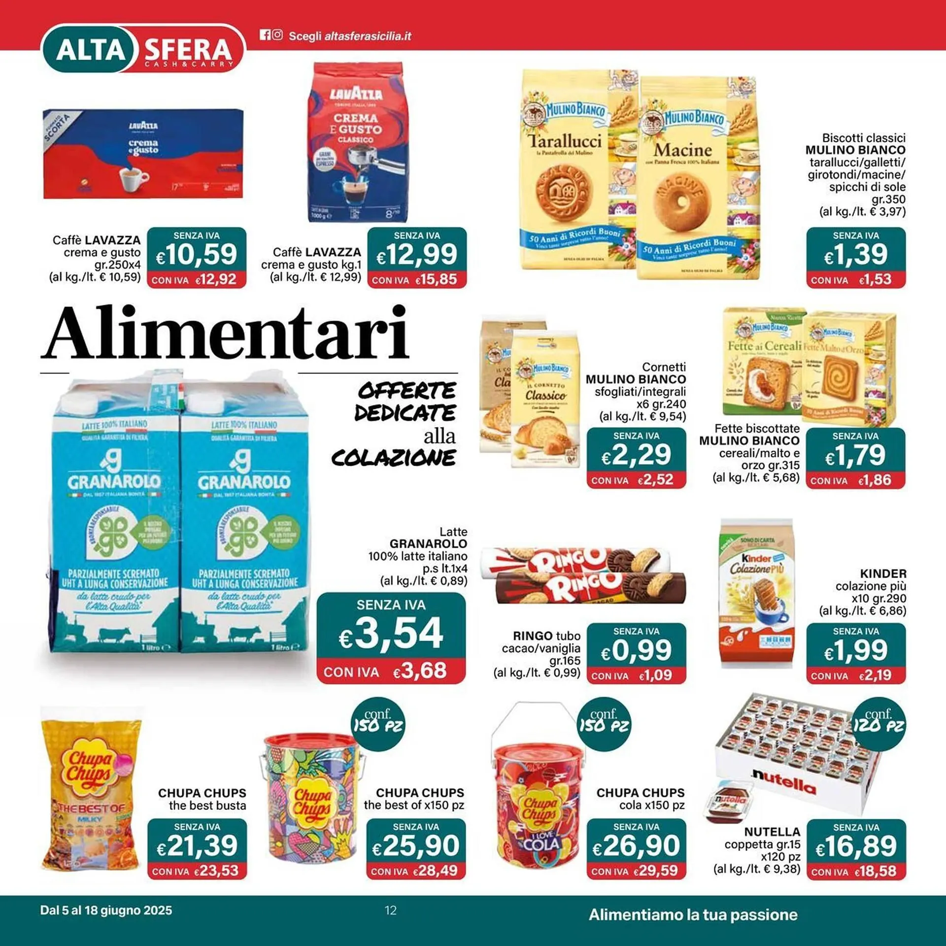 Volantino Altasfera da 5 giugno a 18 giugno di 2025 - Pagina del volantino 12