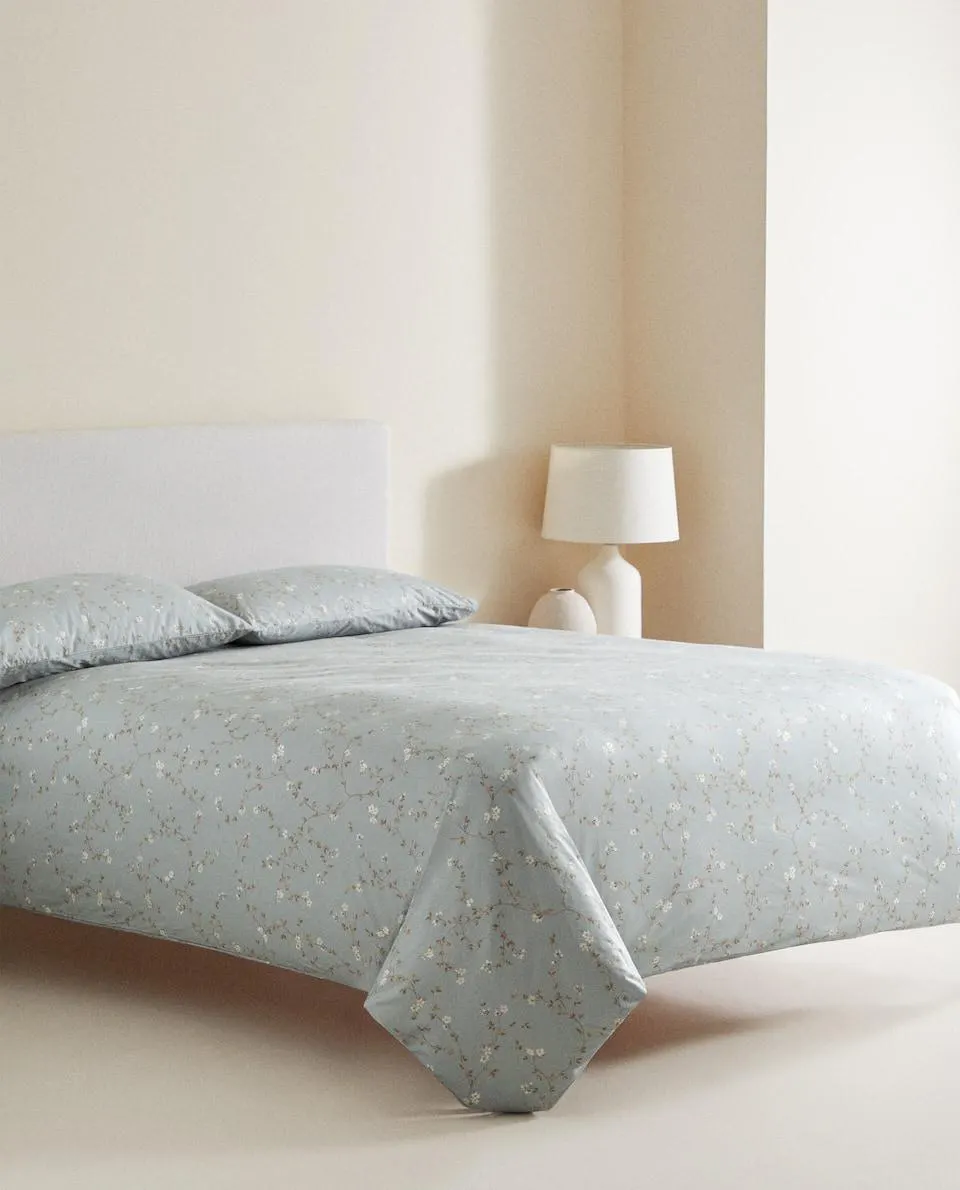 COPRIPIUMINO CON STAMPA A FIORI