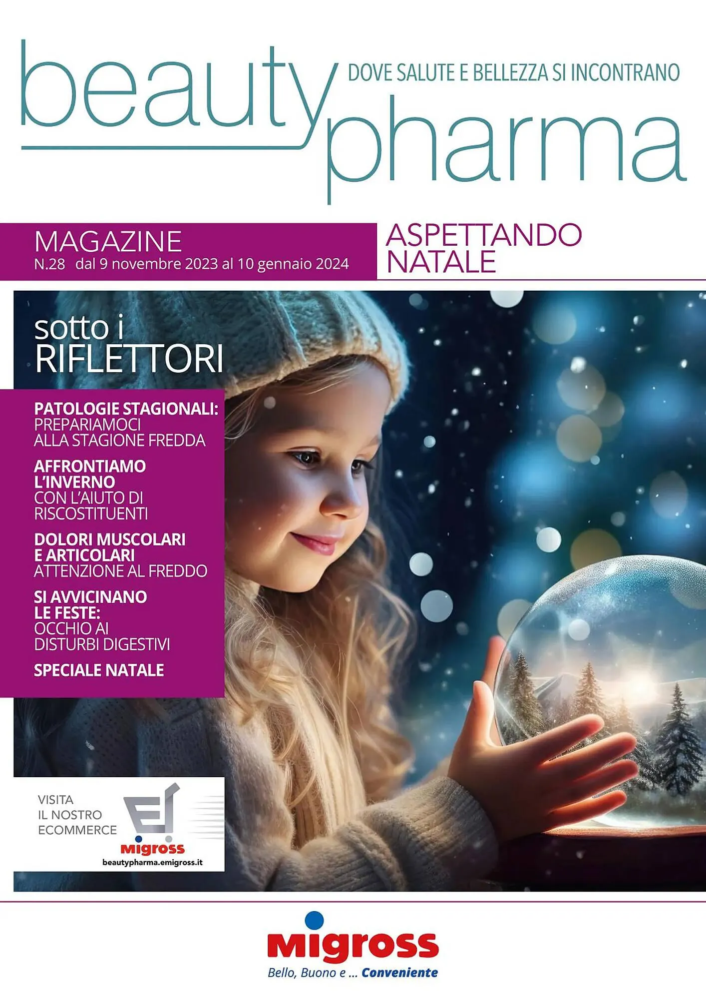 Volantino Migross Supermercati e Market da 9 novembre a 10 gennaio di 2024 - Pagina del volantino 1