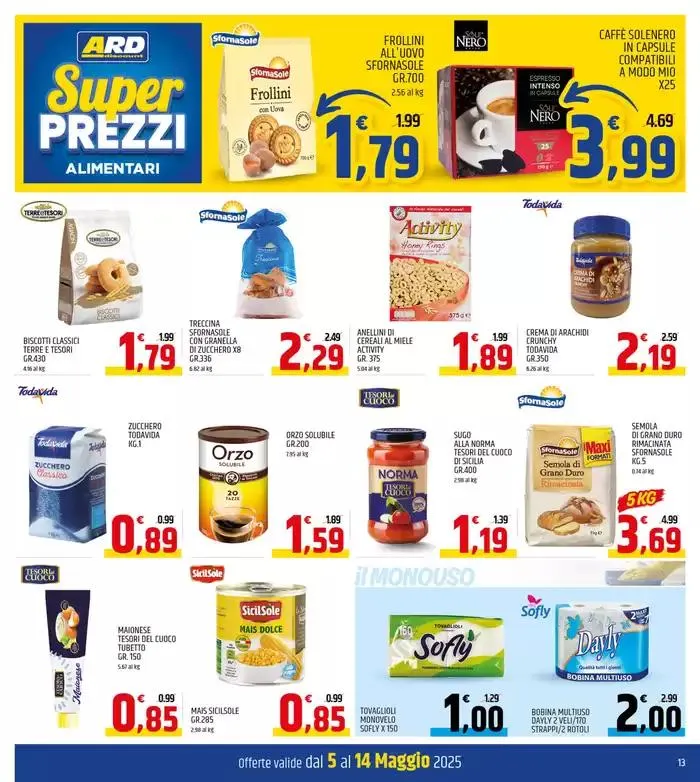 Prezzi tondi da 5 maggio a 14 maggio di 2025 - Pagina del volantino 13
