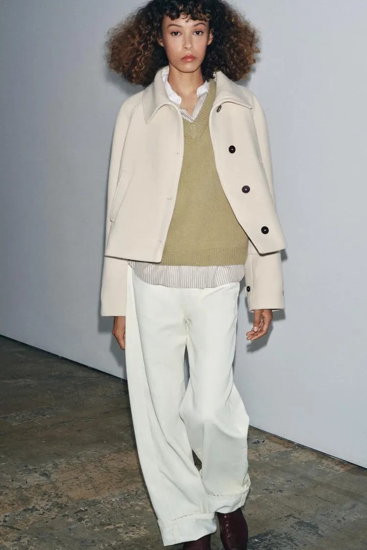 CAPPOTTO CORTO MISTO LANA ZW COLLECTION