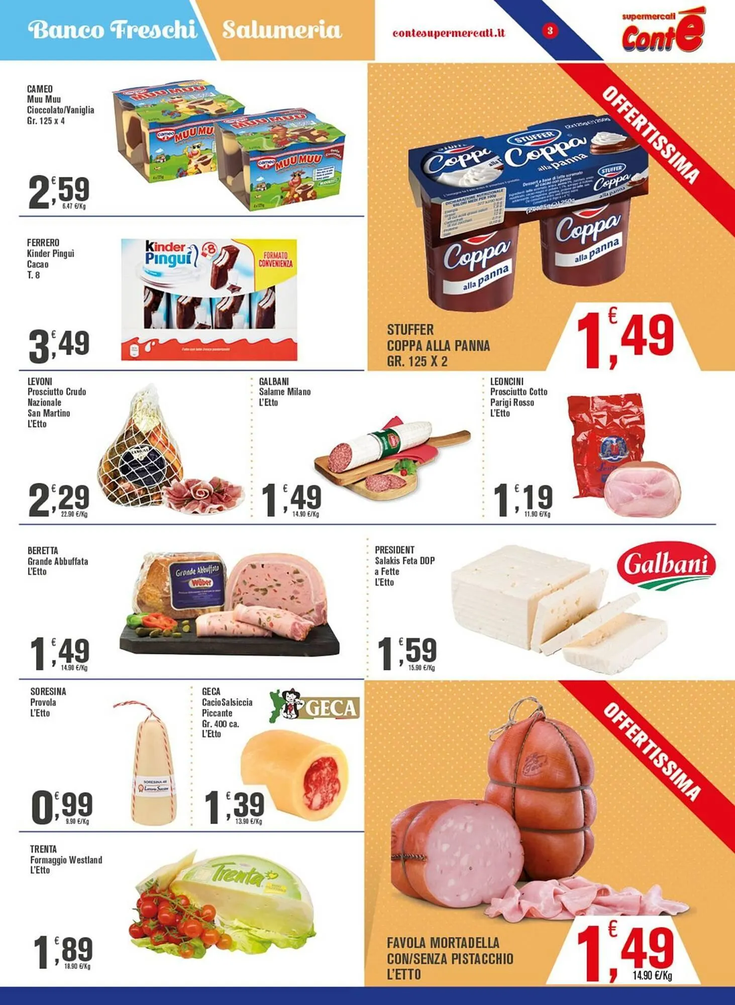 Volantino Conté Supermercati da 30 giugno a 9 luglio di 2025 - Pagina del volantino 3