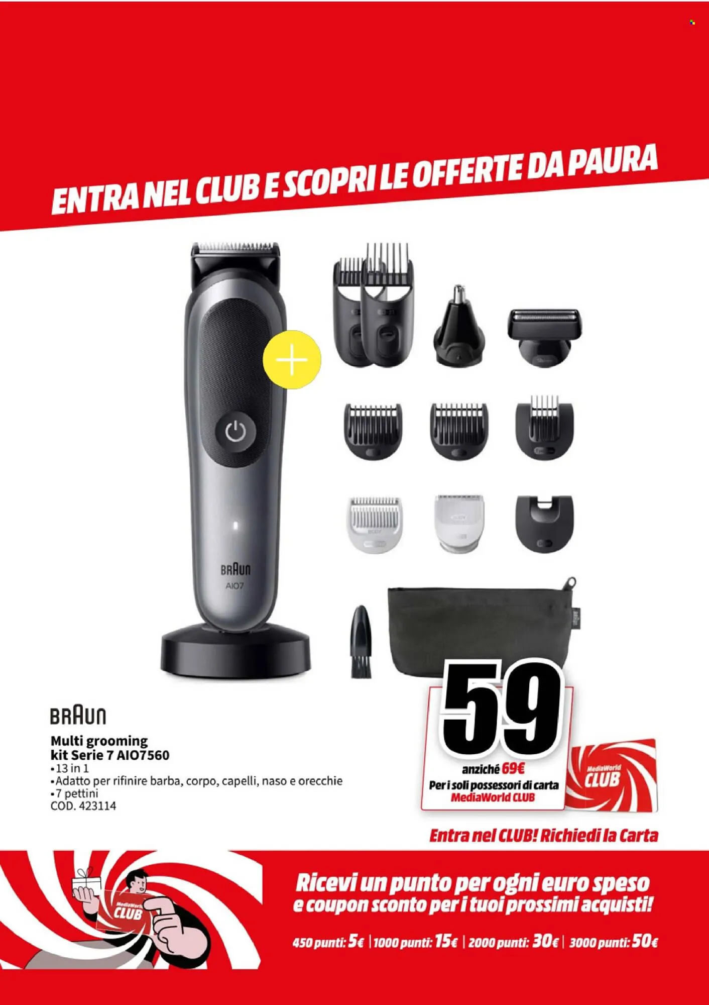 Volantino MediaWorld da 27 ottobre a 31 ottobre di 2025 - Pagina del volantino 68