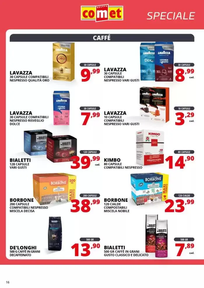 Speciale Piccoli Elettrodomestici da Comet! da 20 marzo a 2 aprile di 2025 - Pagina del volantino 16