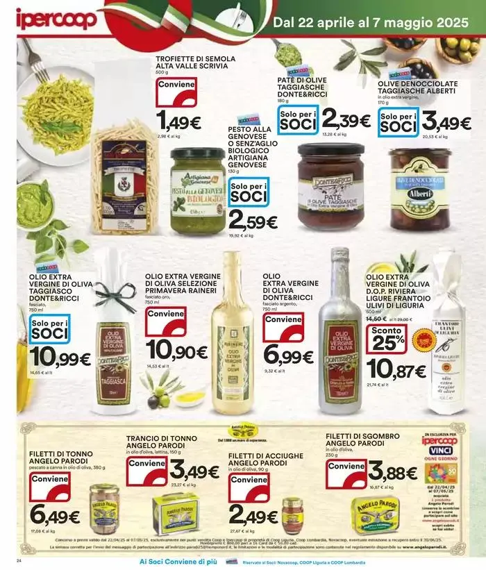 Tutto a 1€, 2€, 3€, 5€ da 22 aprile a 7 maggio di 2025 - Pagina del volantino 24