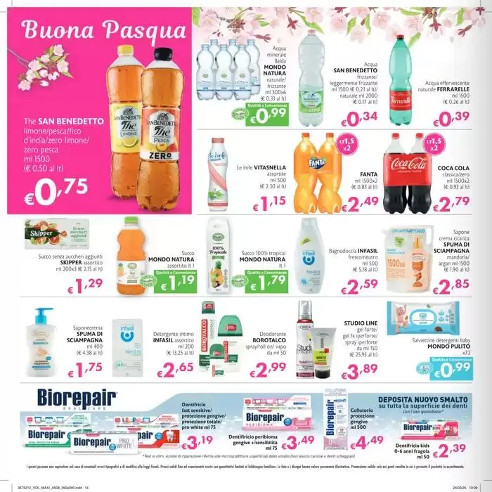 Buona Pasqua da 10 aprile a 23 aprile di 2025 - Pagina del volantino 14