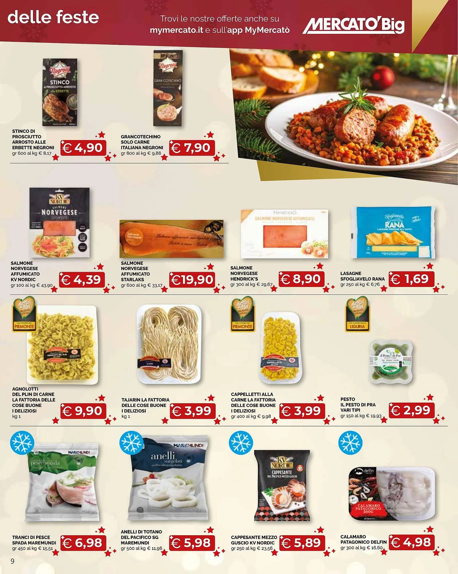 Volantino Mercatò Big da 15 dicembre a 28 dicembre di 2025 - Pagina del volantino 9