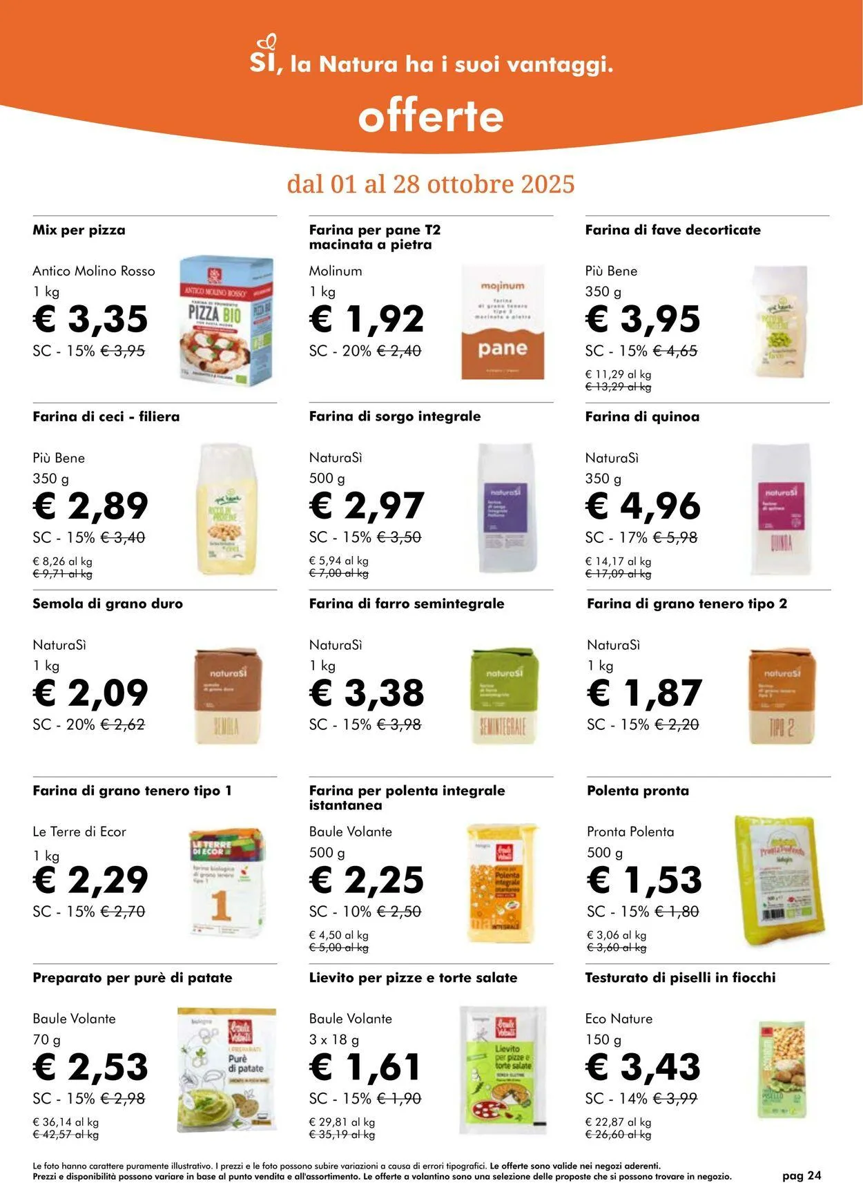 Natura Sì Volantino attuale da 6 novembre a 20 novembre di 2025 - Pagina del volantino 23