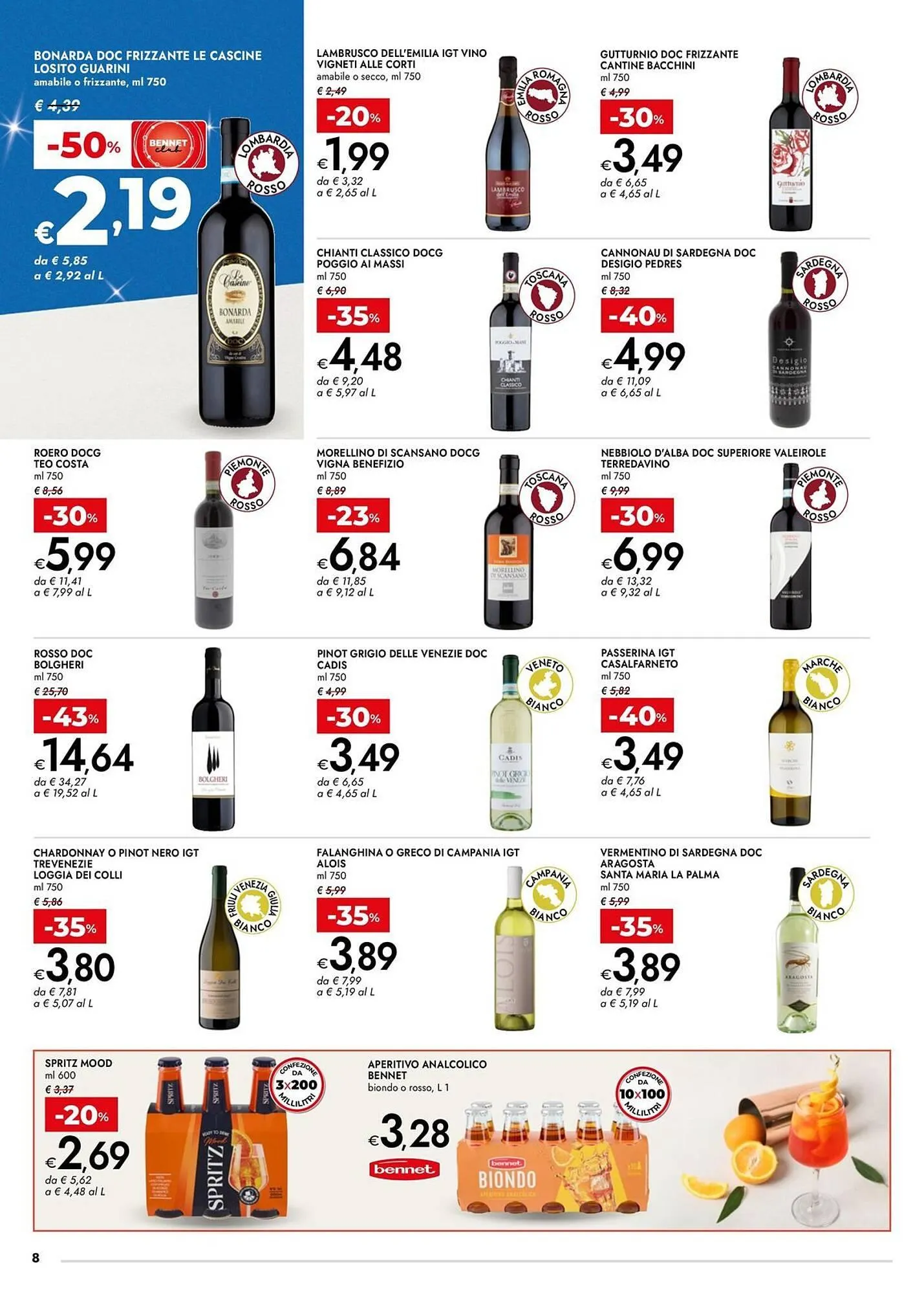 Volantino Bennet da 27 dicembre a 7 gennaio di 2026 - Pagina del volantino 8