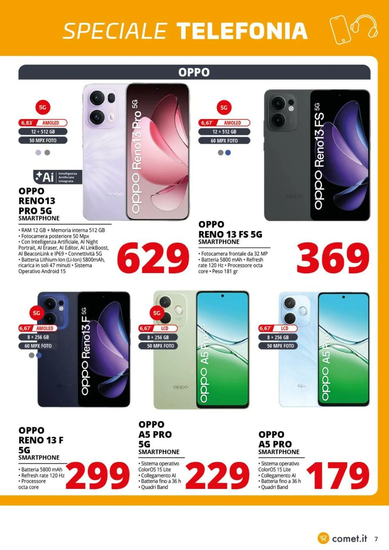 Comet Volantino attuale da 6 giugno a 18 giugno di 2025 - Pagina del volantino 7