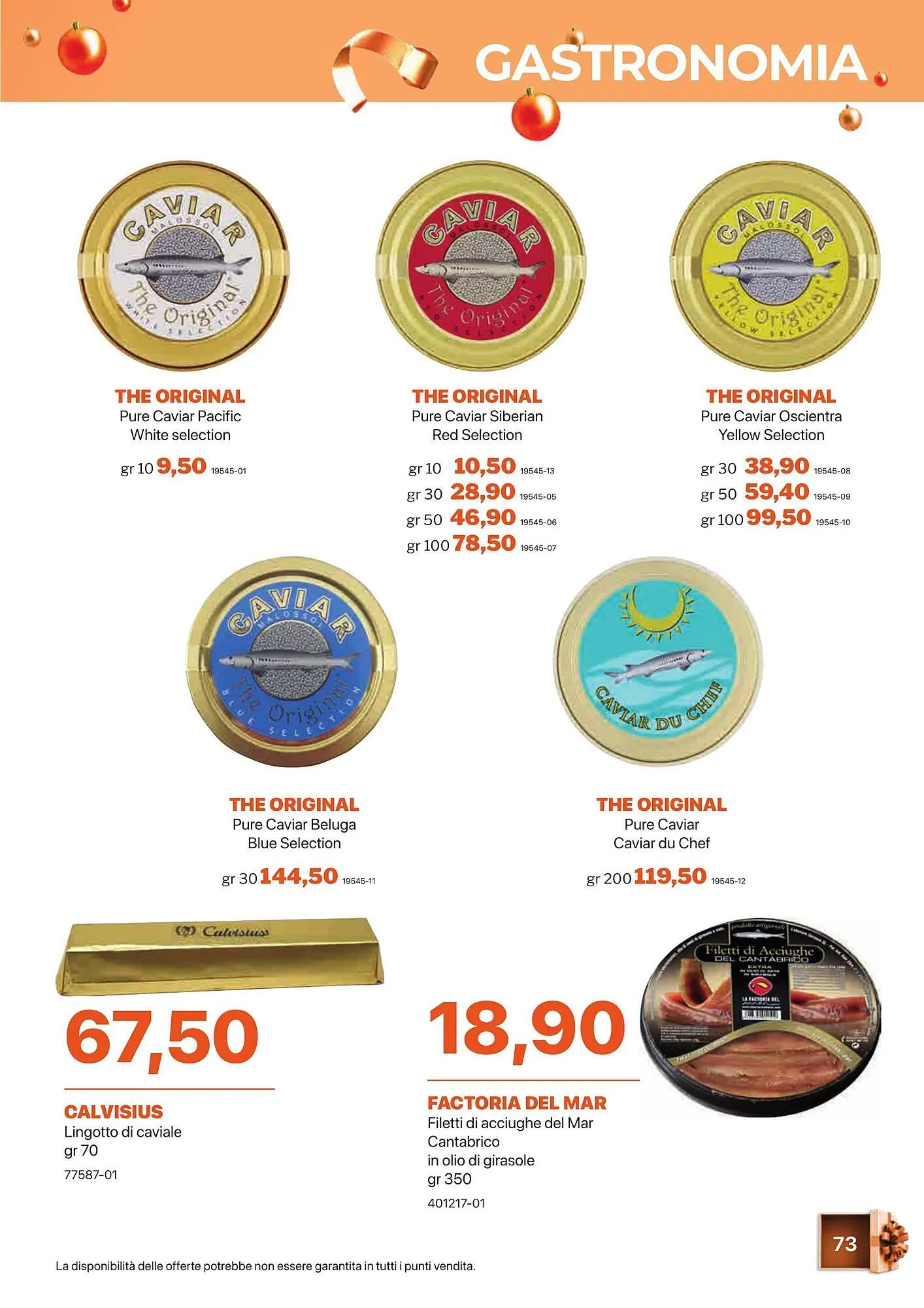 Volantino GrosMarket da 17 dicembre a 25 dicembre di 2025 - Pagina del volantino 73