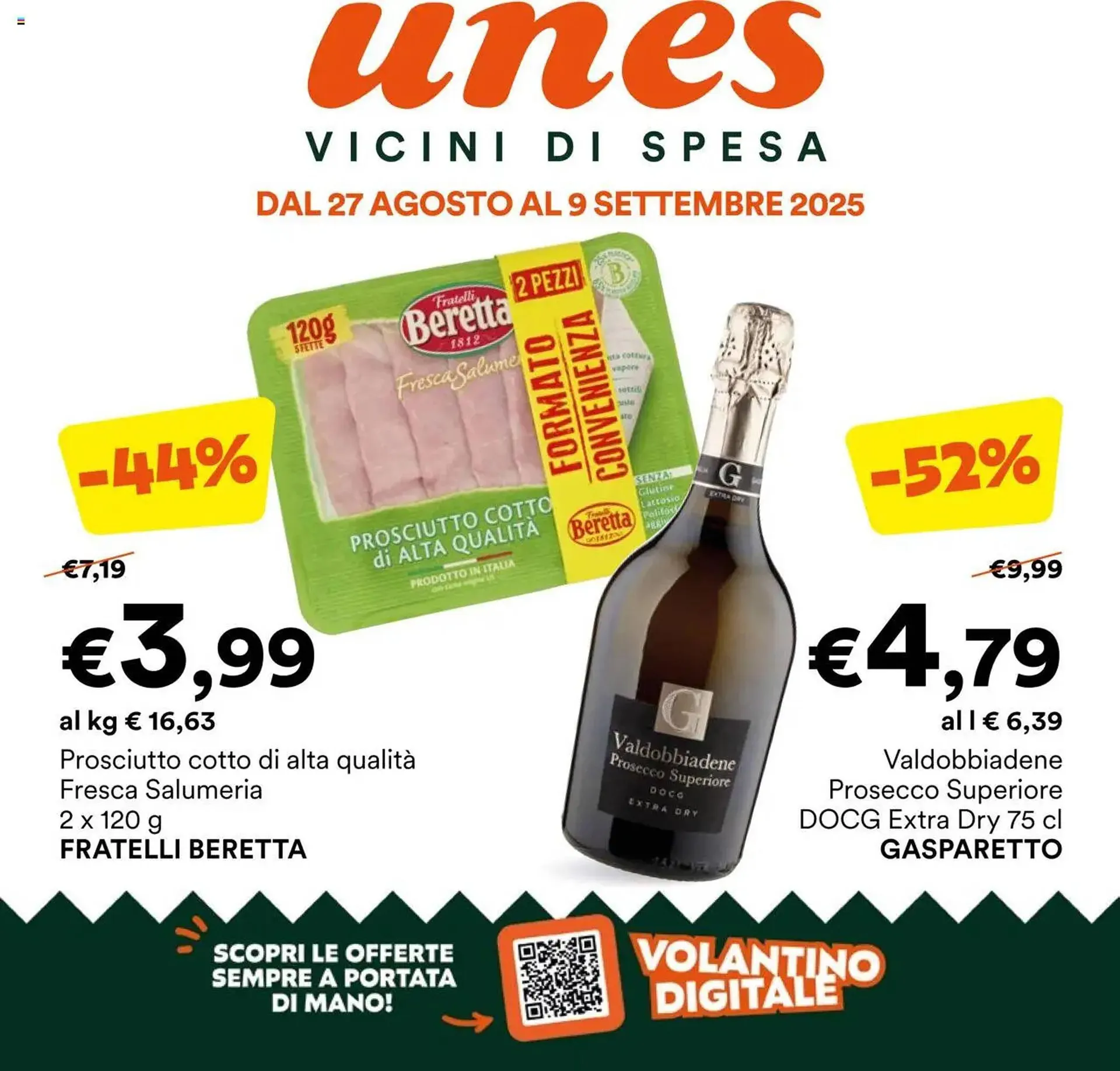 Volantino Unes - 1