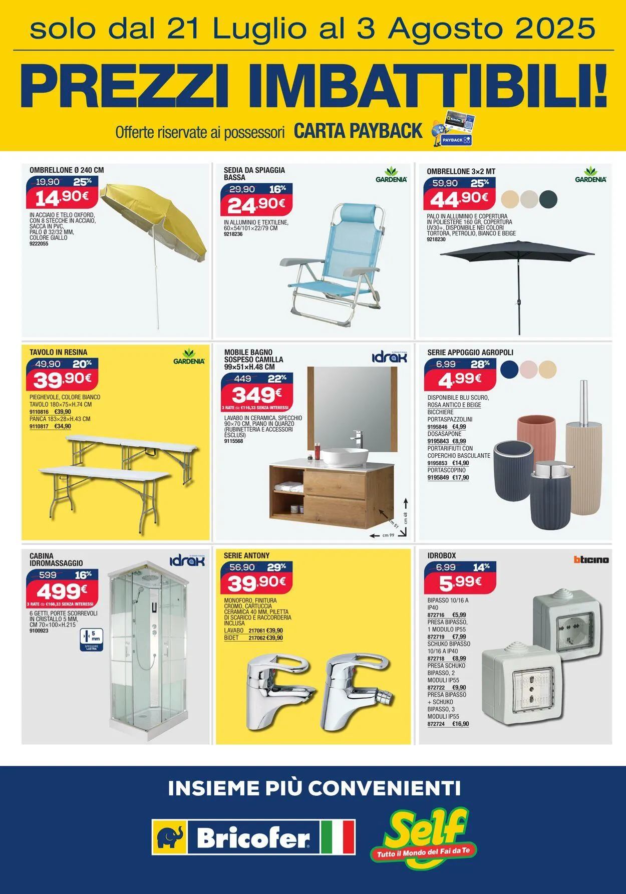 Self Volantino attuale da 21 luglio a 3 agosto di 2025 - Pagina del volantino 3