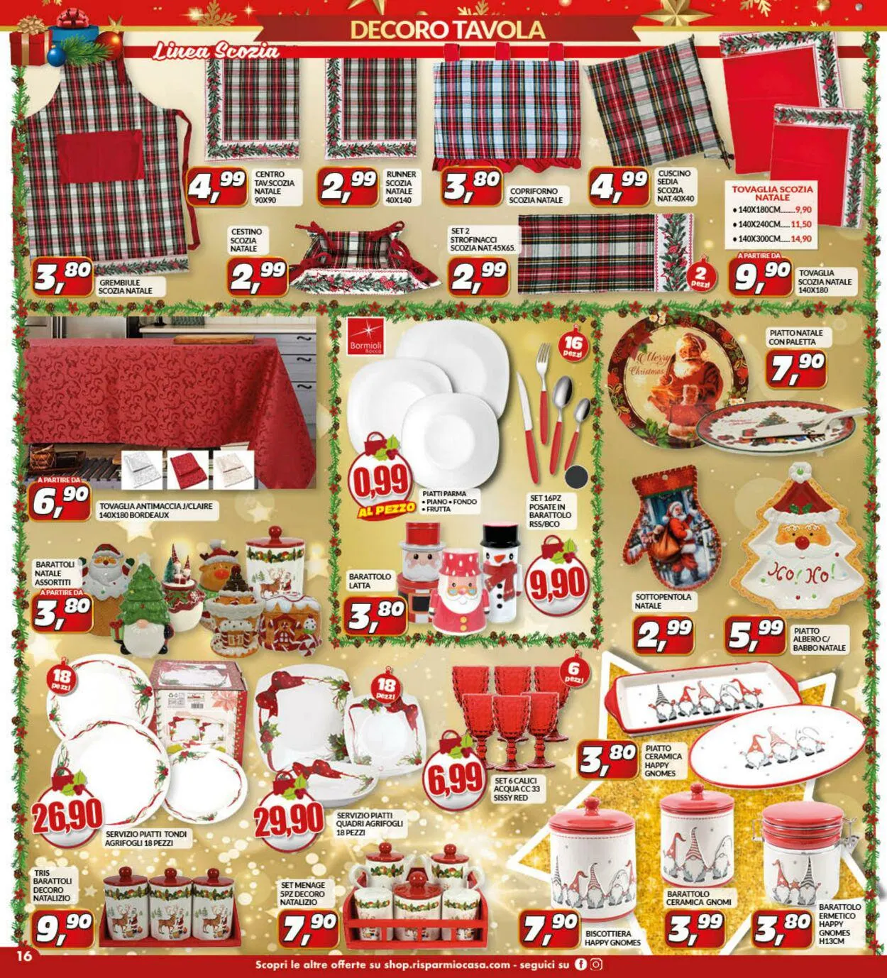 Risparmio Casa Volantino attuale da 25 novembre a 17 dicembre di 2023 - Pagina del volantino 16