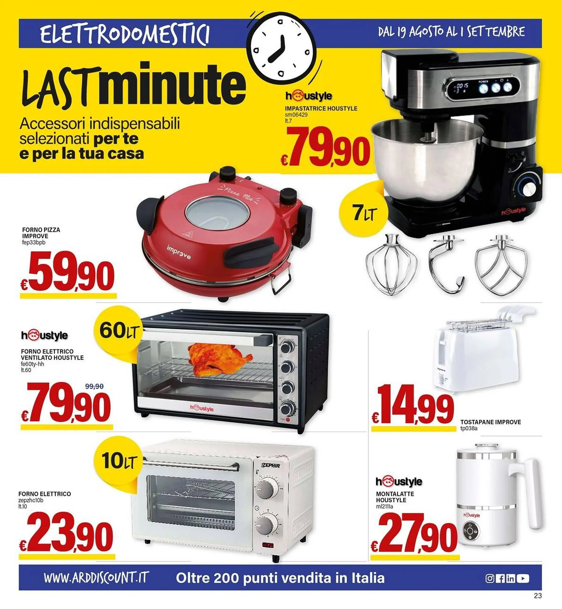 Volantino Ard Discount da 19 agosto a 1 settembre di 2024 - Pagina del volantino 23