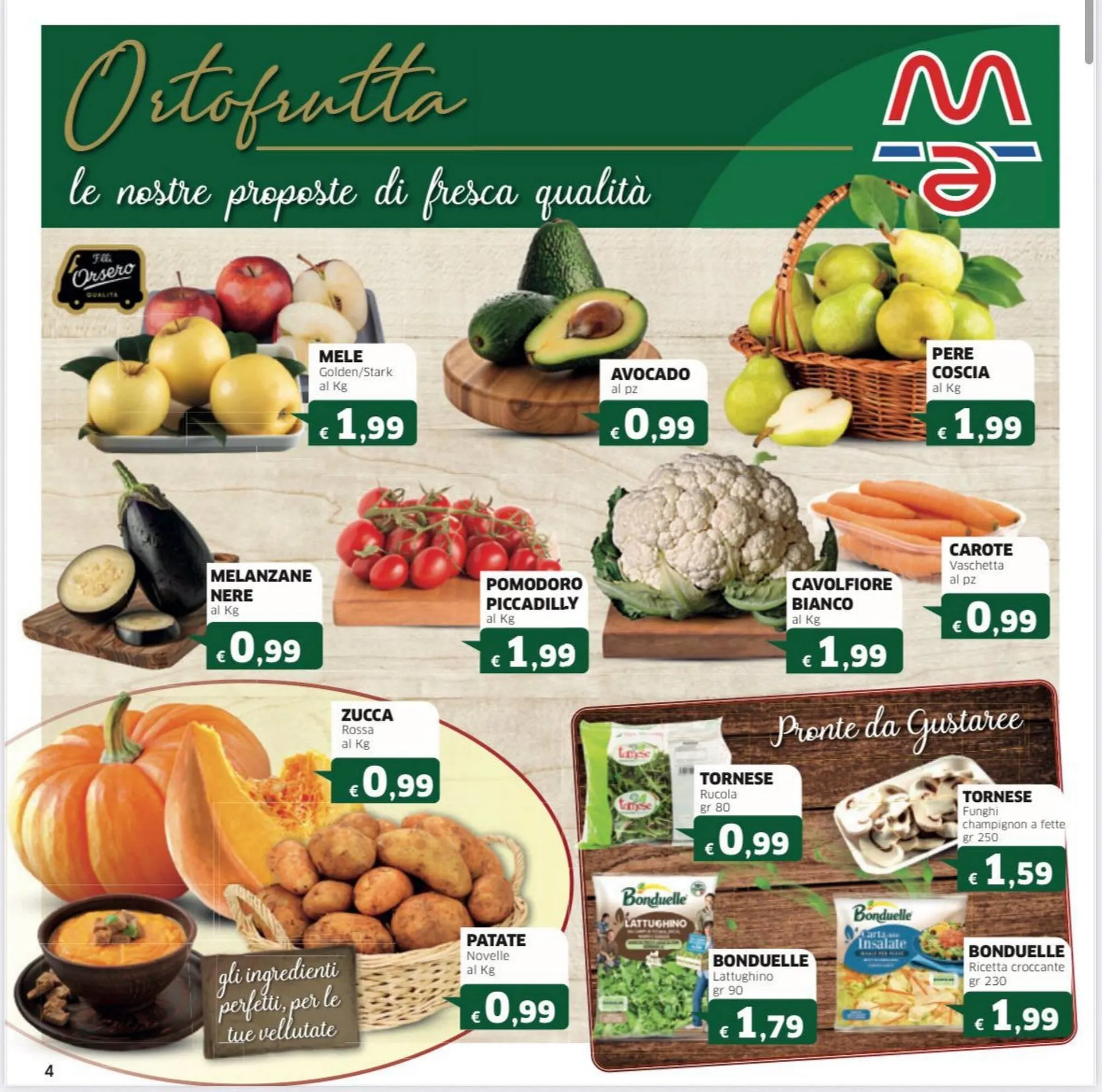 Volantino Mercati Alimentari da 25 settembre a 8 ottobre di 2025 - Pagina del volantino 4