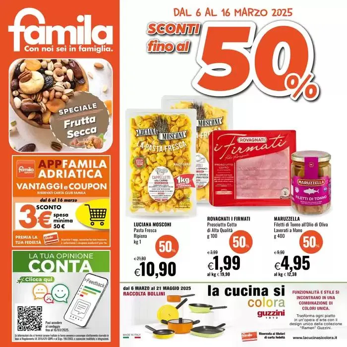 Sconti fino al 50% da 6 marzo a 16 marzo di 2025 - Pagina del volantino 1