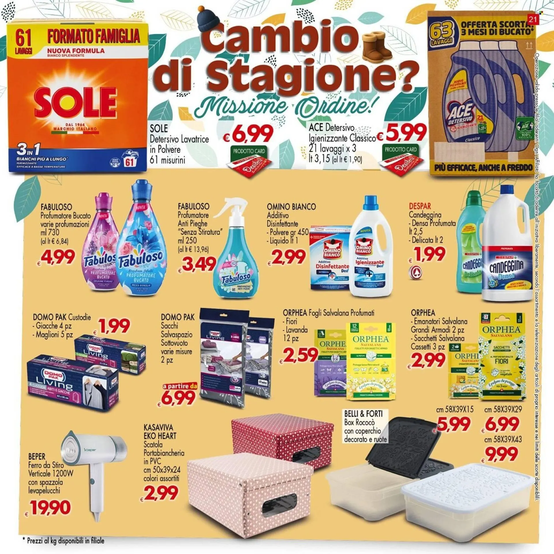 Volantino Despar da 25 settembre a 8 ottobre di 2025 - Pagina del volantino 21