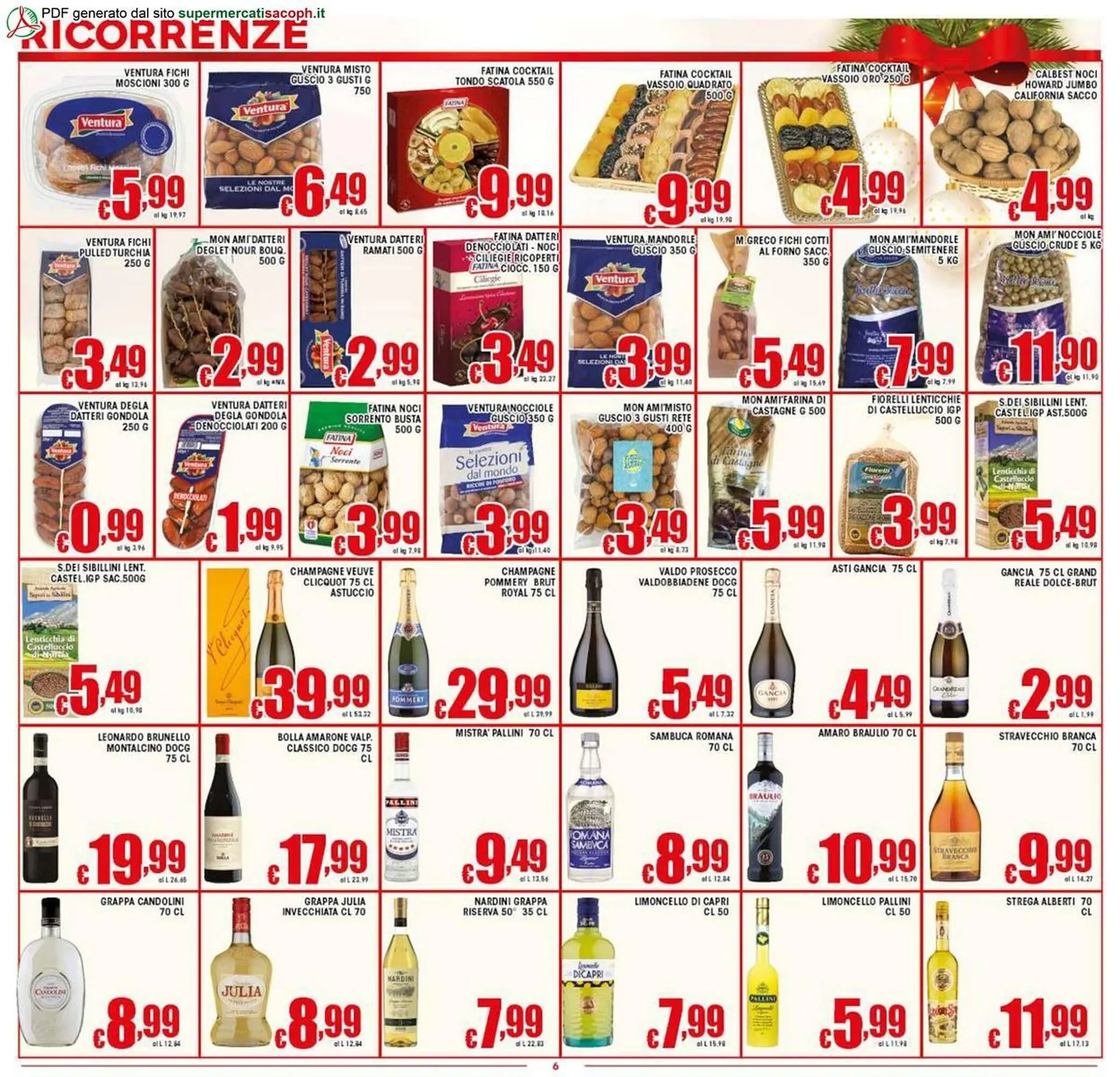 Volantino Sacoph da 6 dicembre a 15 dicembre di 2025 - Pagina del volantino 6