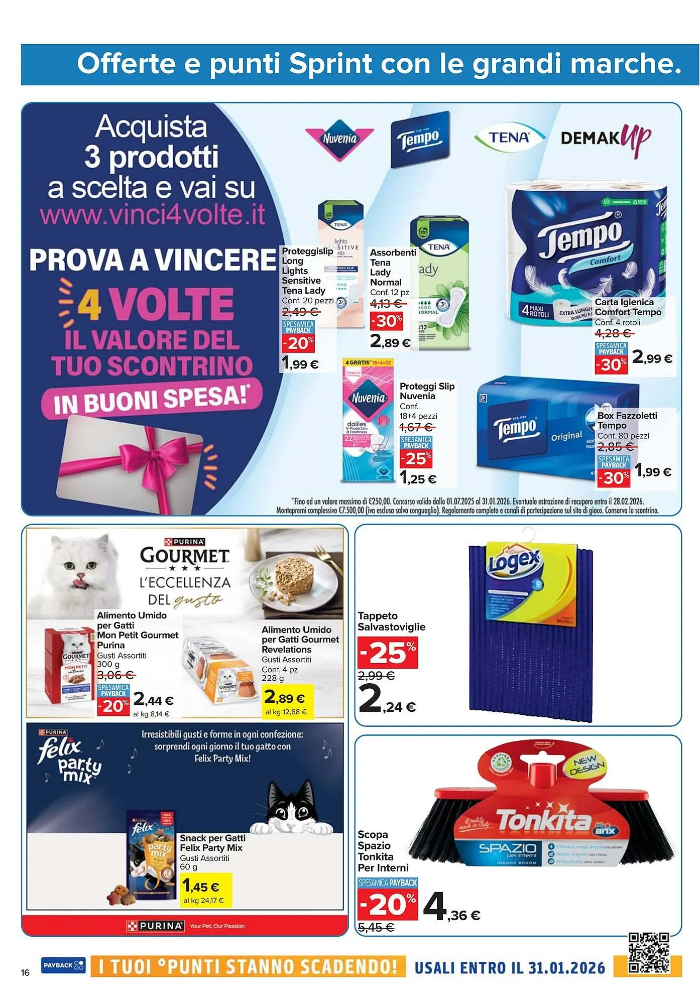 Volantino Carrefour Market da 16 dicembre a 31 dicembre di 2025 - Pagina del volantino 16