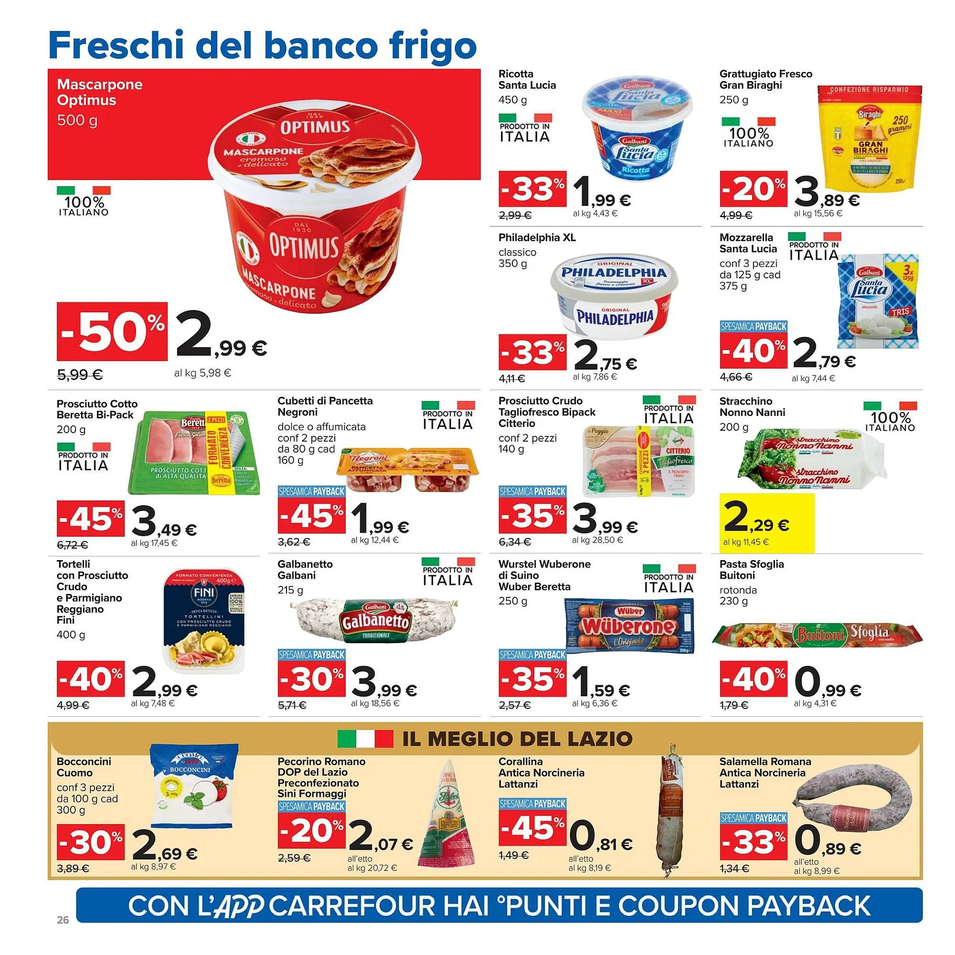 Volantino Carrefour da 24 marzo a 6 aprile di 2026 - Pagina del volantino 26