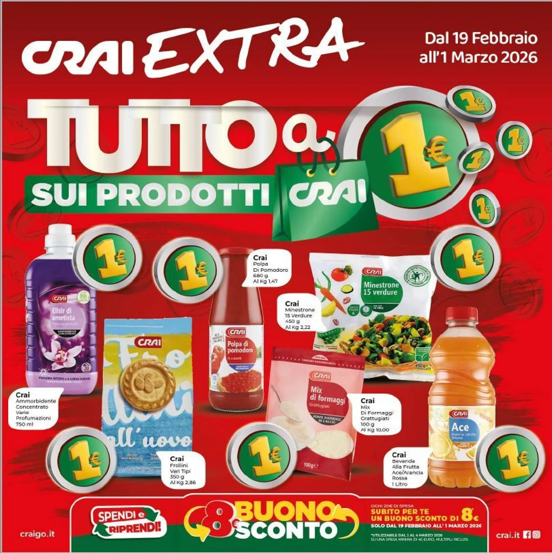 Volantino Supermercato Fratelli Scotto da 19 febbraio a 1 marzo di 2026 - Pagina del volantino 1