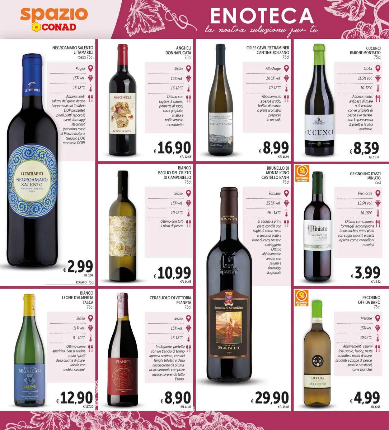 Conad - Spazio - Palermo Volantino attuale da 4 gennaio a 15 gennaio di 2024 - Pagina del volantino 16