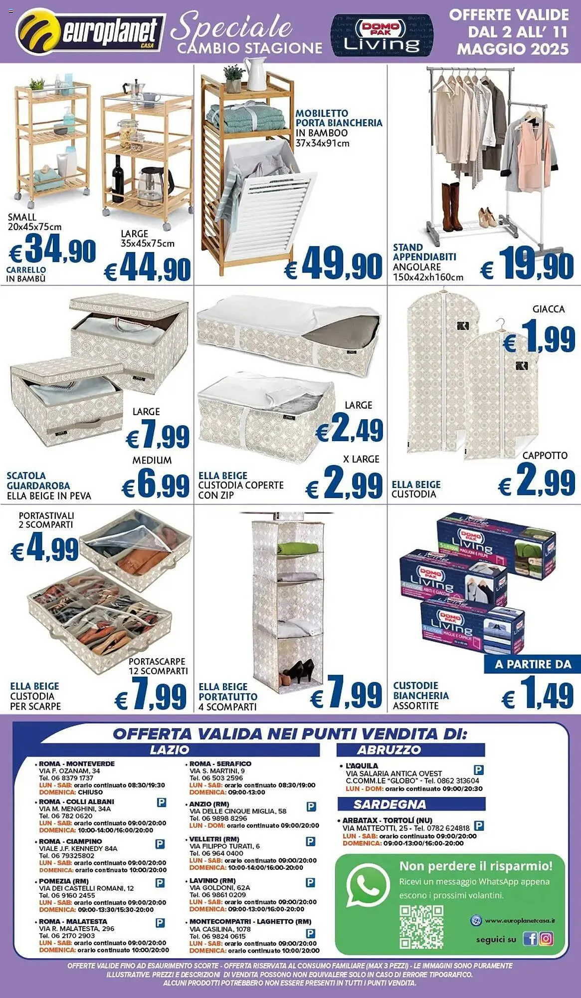 Volantino Europlanet Casa da 2 maggio a 13 maggio di 2025 - Pagina del volantino 16