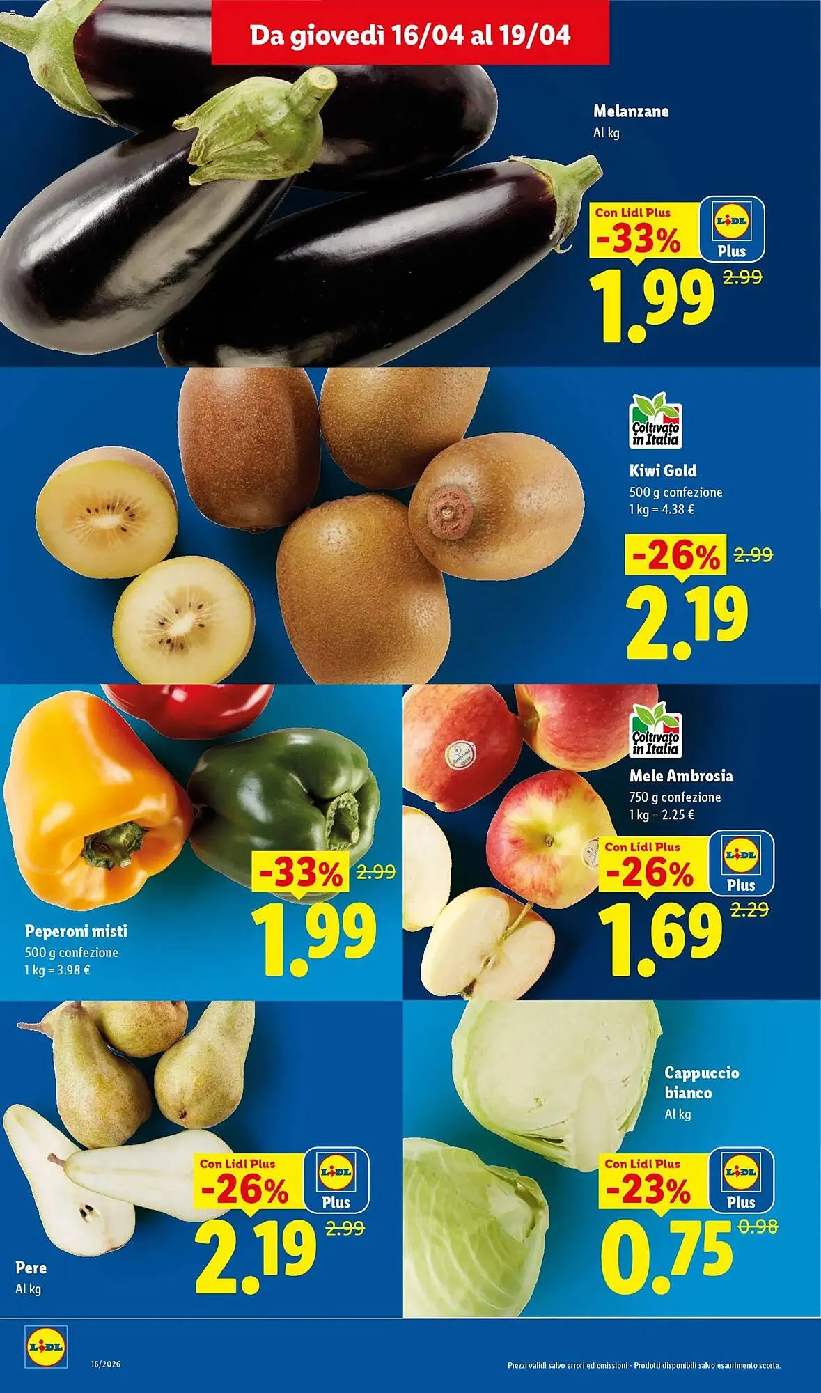 Volantino Lidl da 16 aprile a 19 aprile di 2026 - Pagina del volantino 2