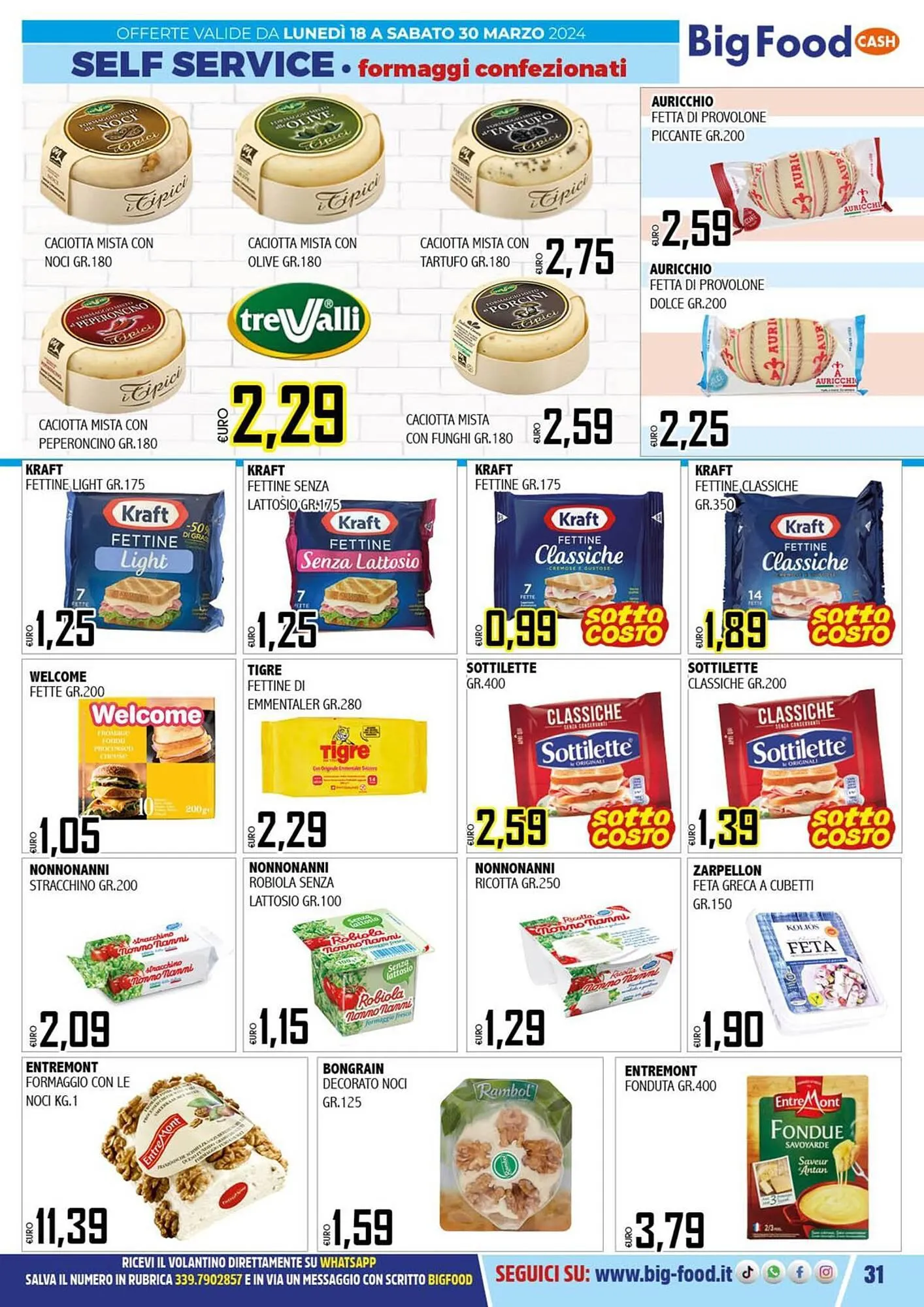 Volantino Big Food da 18 marzo a 30 marzo di 2024 - Pagina del volantino 31