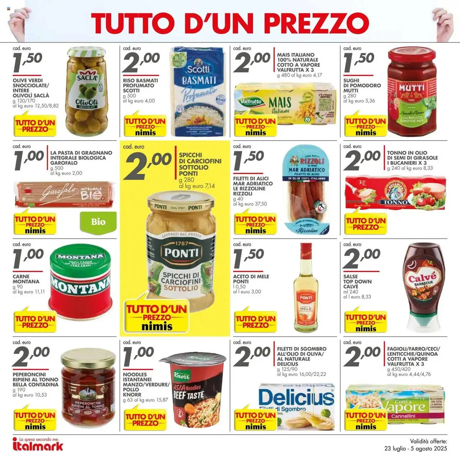 Volantino Italmark da 23 luglio a 5 agosto di 2025 - Pagina del volantino 4