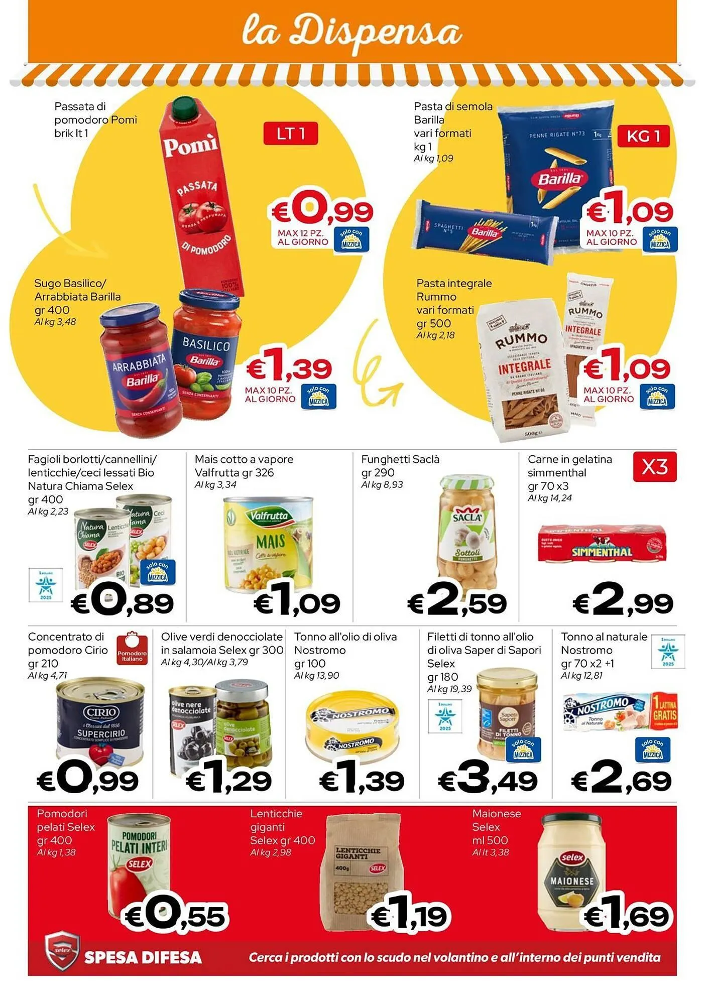 Volantino MAX Supermercati da 16 ottobre a 29 ottobre di 2025 - Pagina del volantino 10