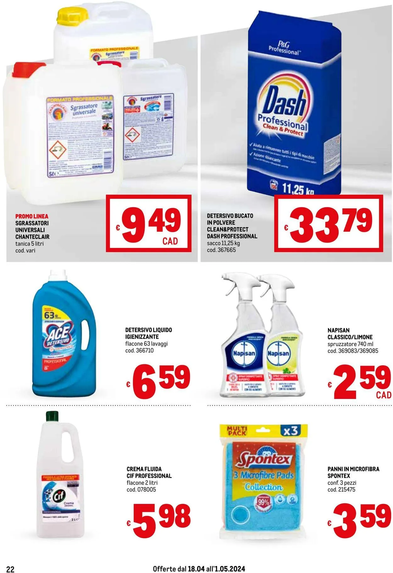 Metro Volantino attuale da 17 dicembre a 31 dicembre di 2025 - Pagina del volantino 22