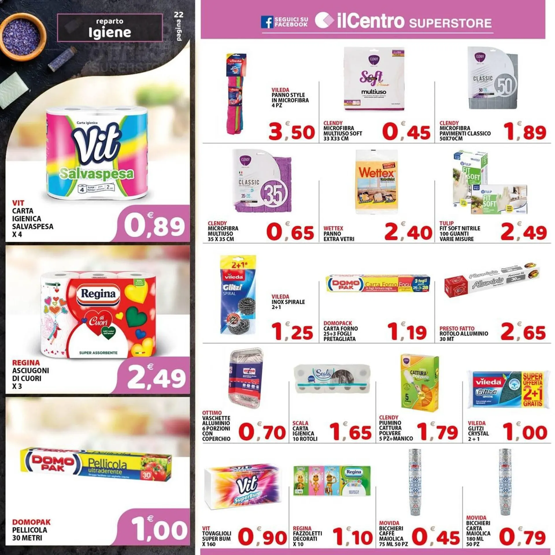 Volantino Il Centro Superstore da 18 febbraio a 3 marzo di 2026 - Pagina del volantino 22