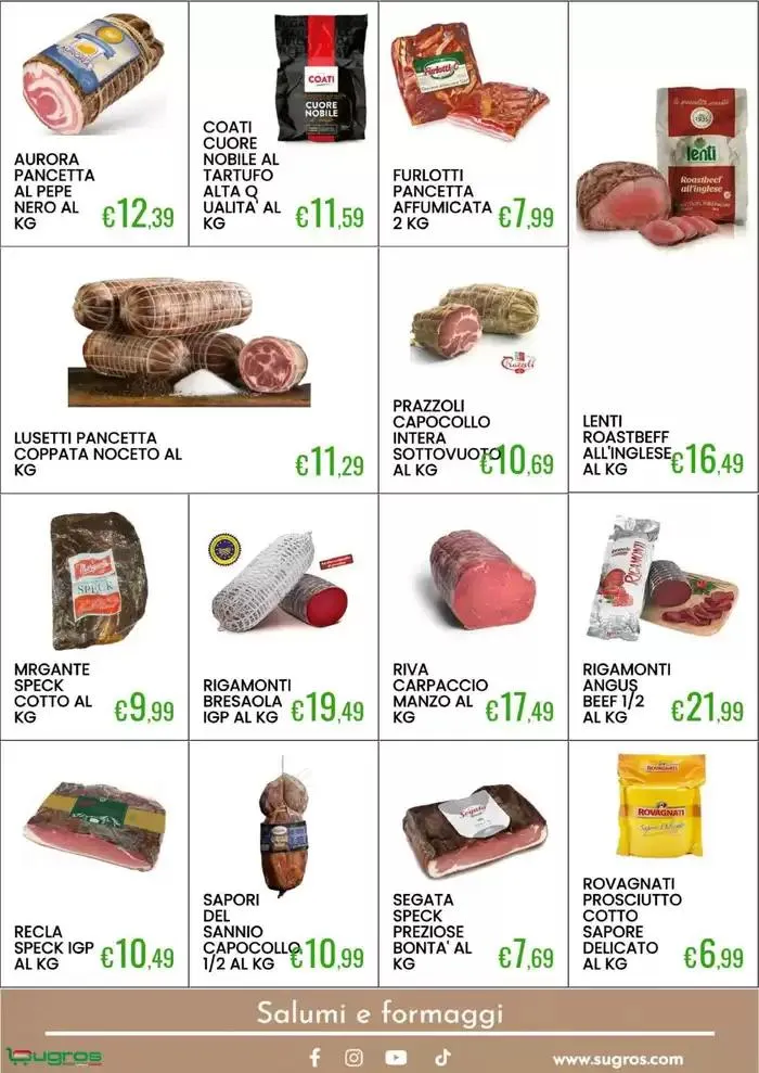 I sapori d'Italia oltre i confini da 9 marzo a 29 marzo di 2025 - Pagina del volantino 7