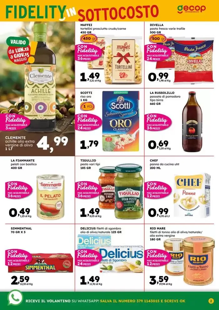 Fidelity in sottocosto da 5 maggio a 18 maggio di 2025 - Pagina del volantino 2