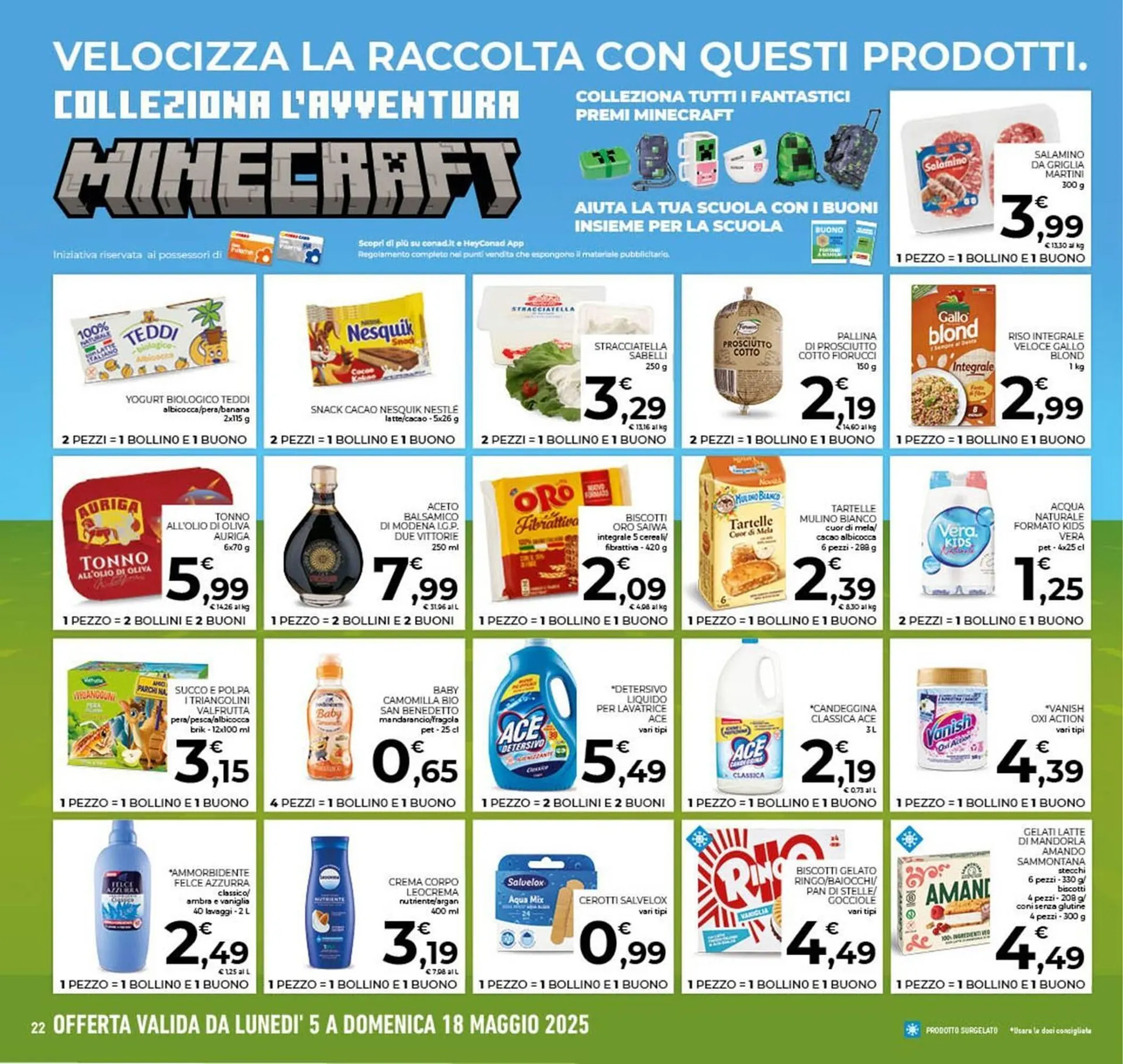Volantino Conad da 7 maggio a 18 maggio di 2025 - Pagina del volantino 22