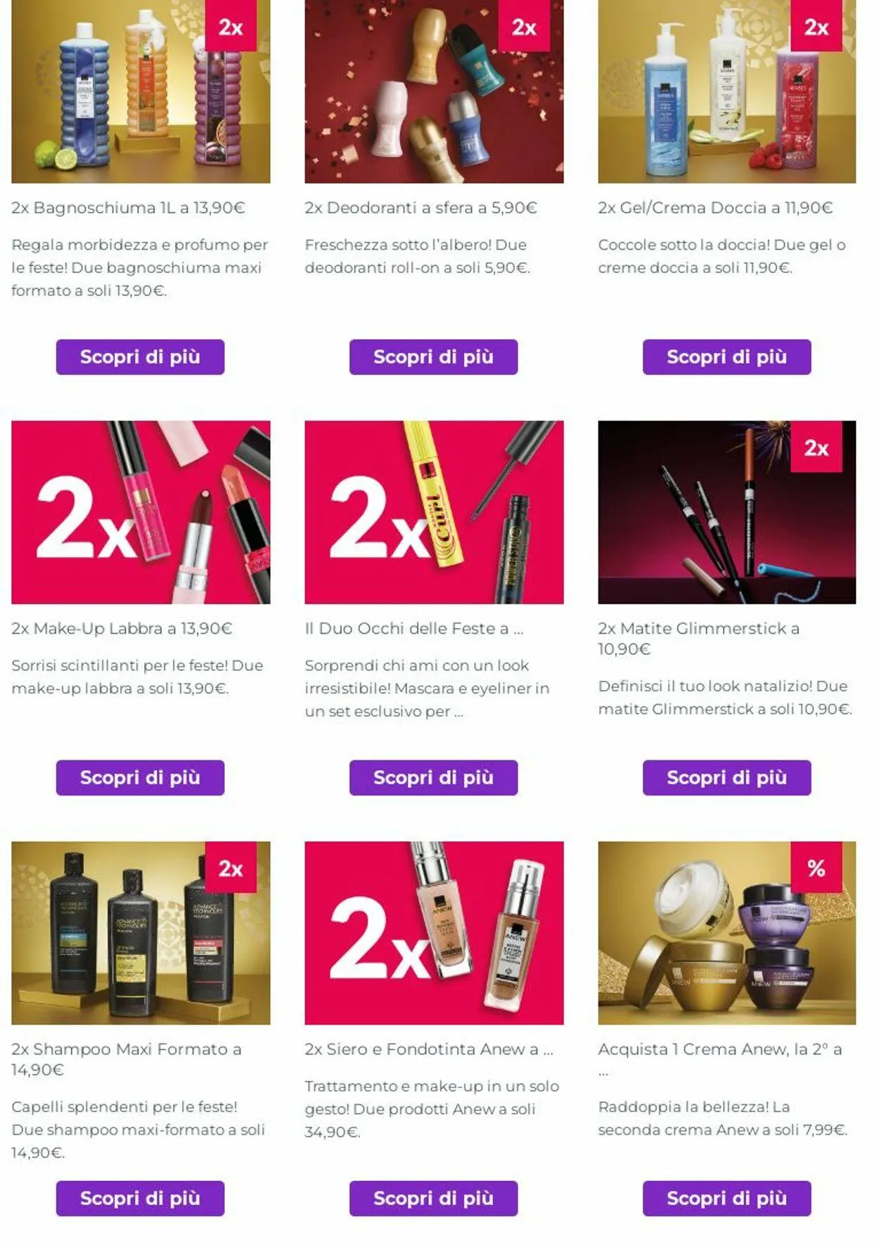 Avon Volantino attuale da 22 dicembre a 28 dicembre di 2025 - Pagina del volantino 1