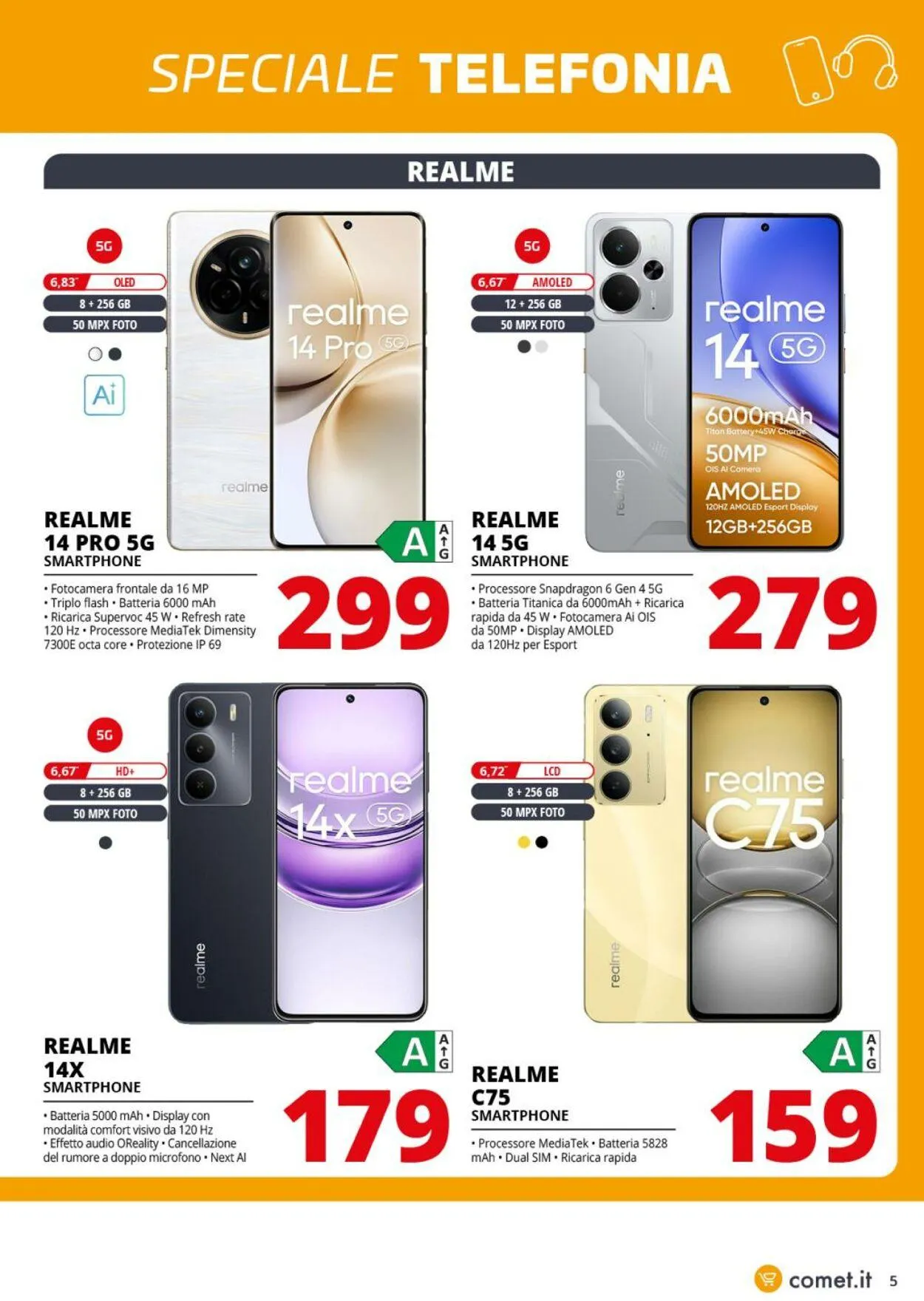Comet Volantino attuale da 29 agosto a 11 settembre di 2025 - Pagina del volantino 5
