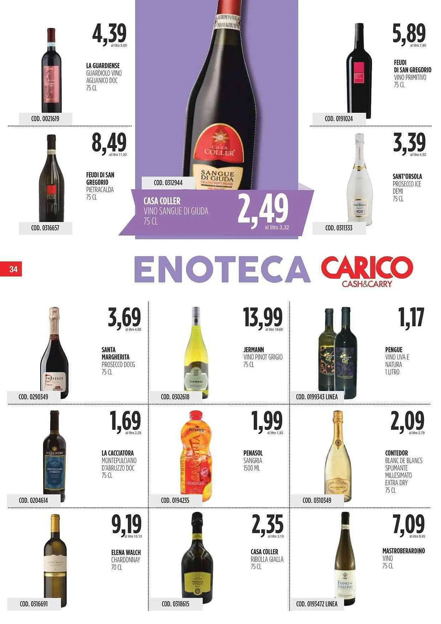 Volantino Carico Cash & Carry da 15 febbraio a 28 febbraio di 2024 - Pagina del volantino 34