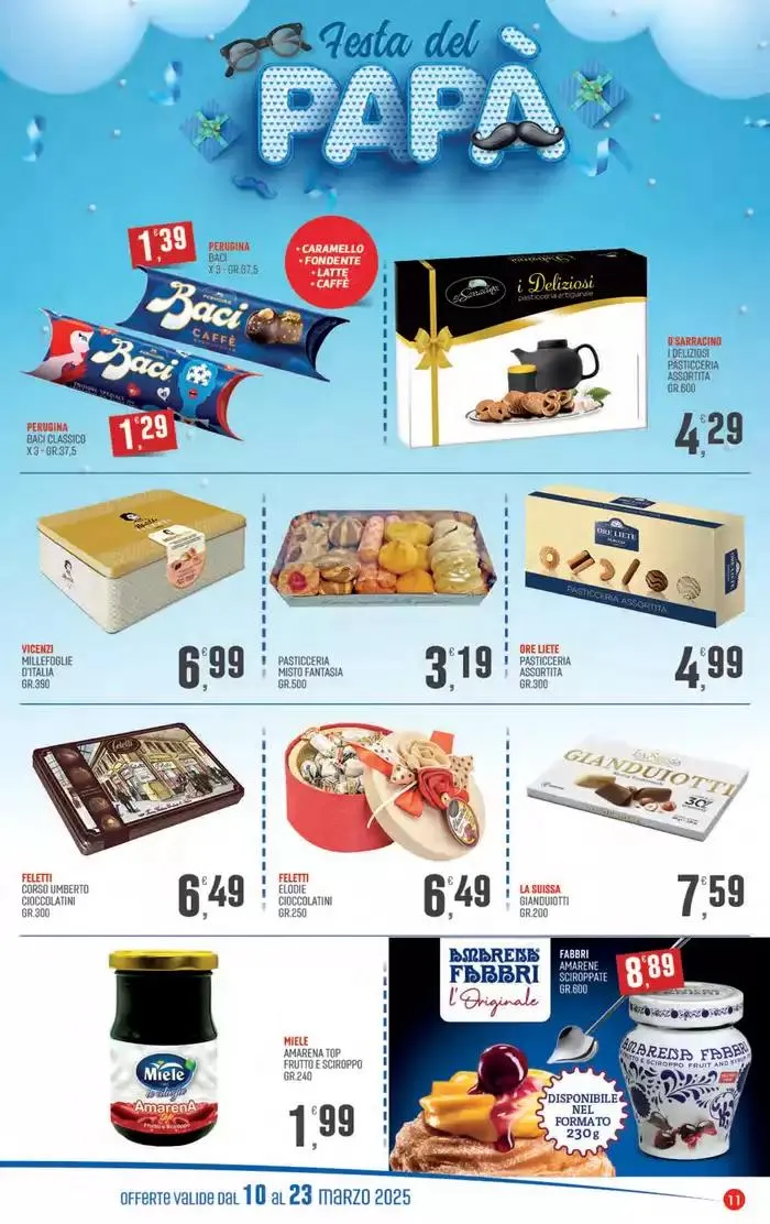 Festa del papa da 10 marzo a 23 marzo di 2025 - Pagina del volantino 11