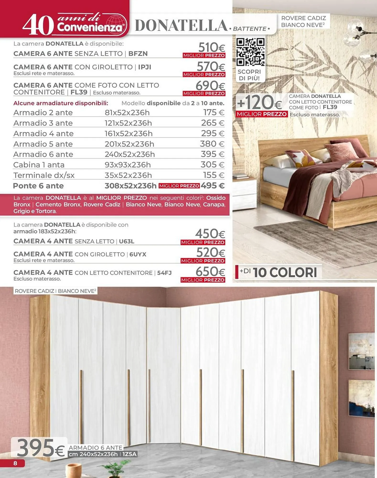 volantino Mondo Convenienza da 1 settembre a 31 dicembre di 2025 - Pagina del volantino 10