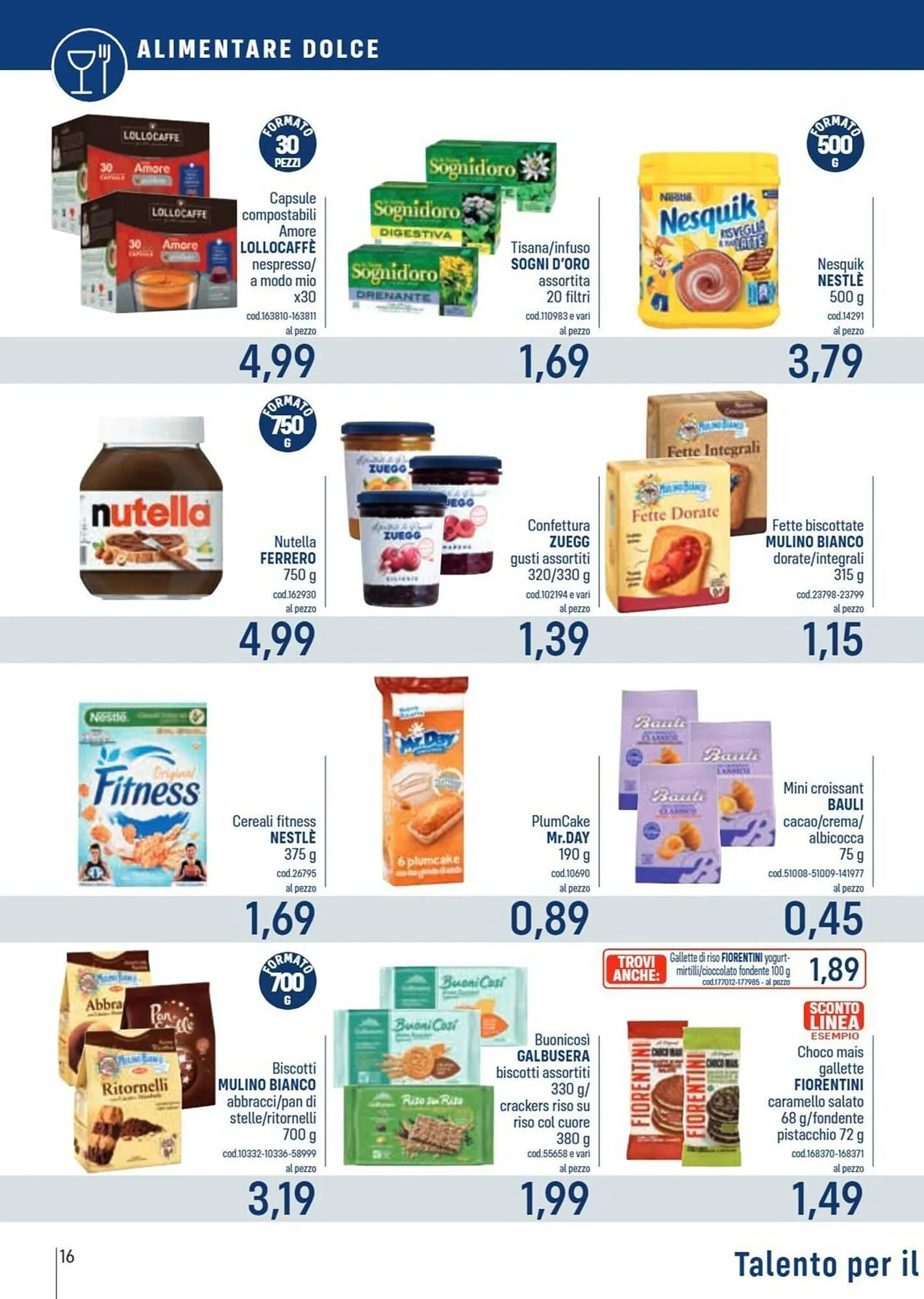 Volantino Talento Professional Store da 27 ottobre a 9 novembre di 2025 - Pagina del volantino 16