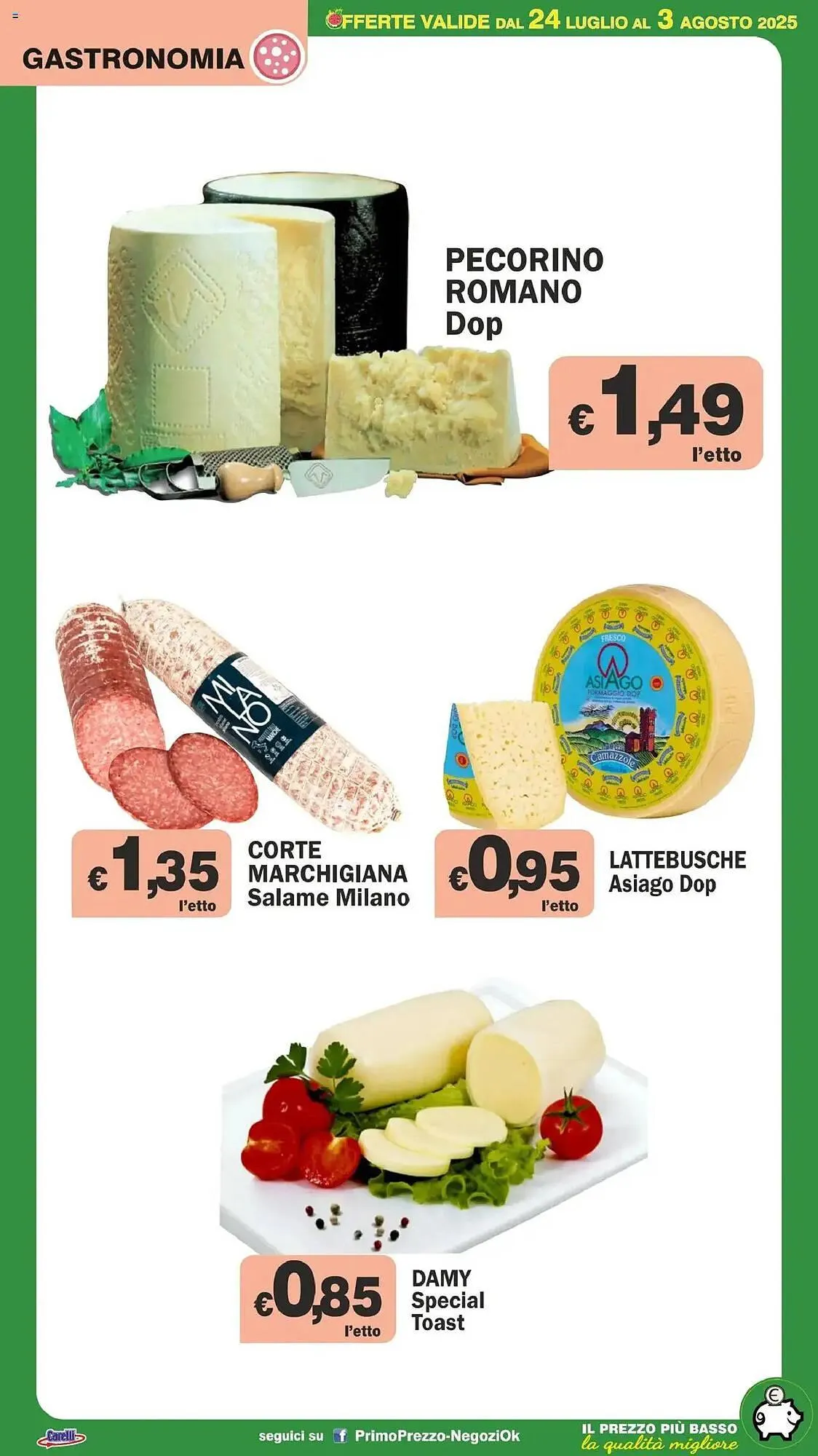 Volantino Primo Prezzo da 24 luglio a 3 agosto di 2025 - Pagina del volantino 37