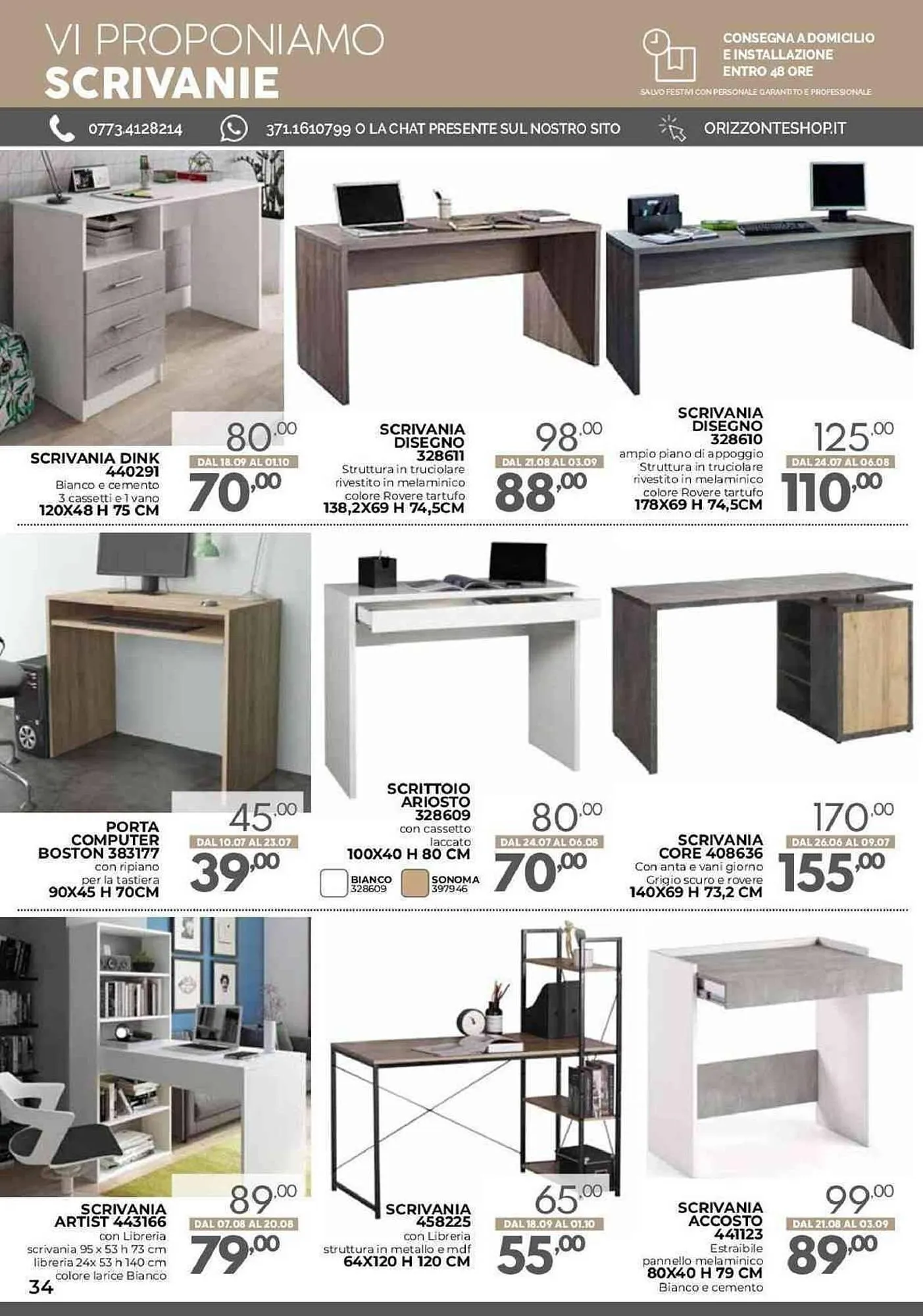 Volantino Orizzonte da 25 luglio a 31 dicembre di 2023 - Pagina del volantino 34