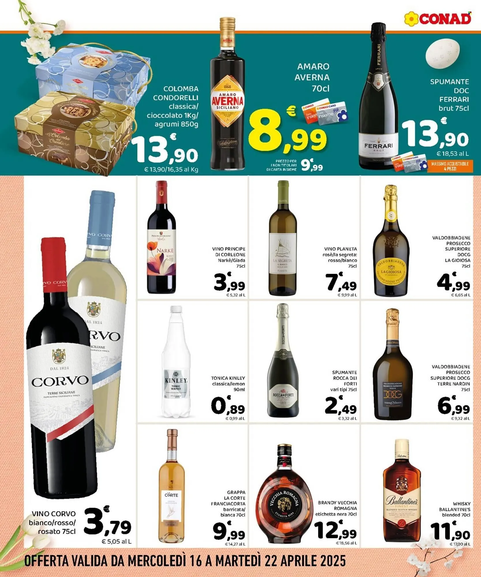 Volantino Conad da 16 aprile a 22 aprile di 2025 - Pagina del volantino 2