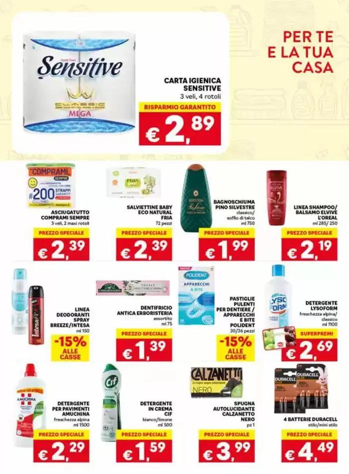 Grandi marche a prezzi imbattibili da 3 ottobre a 15 ottobre di 2024 - Pagina del volantino 9