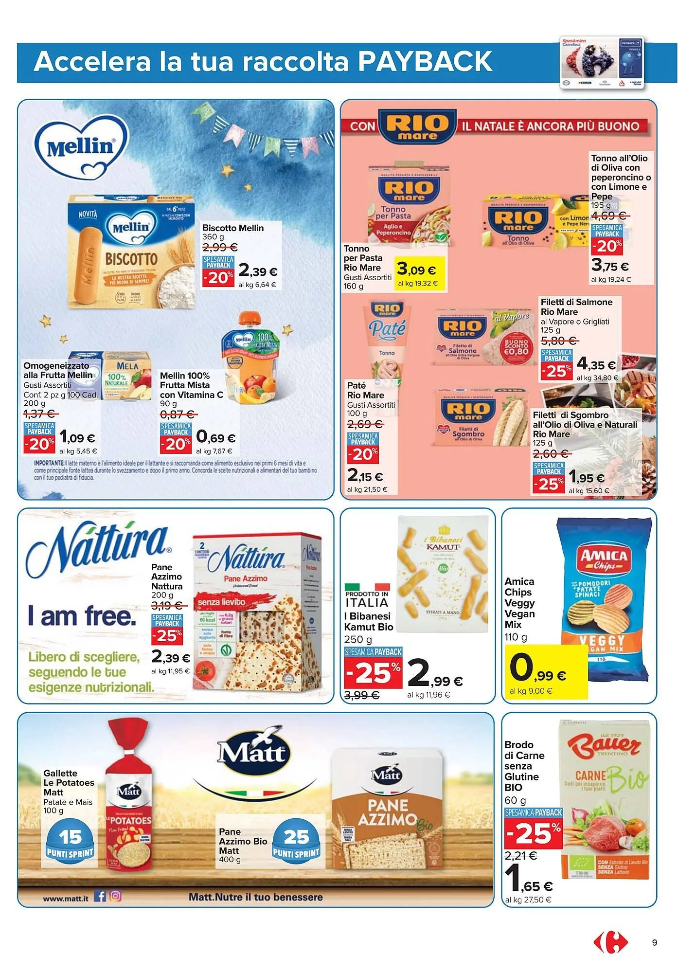 Volantino Carrefour Market da 16 dicembre a 31 dicembre di 2025 - Pagina del volantino 9
